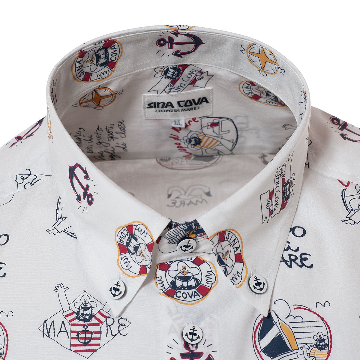 Short -sleeved button down shirt 19124540