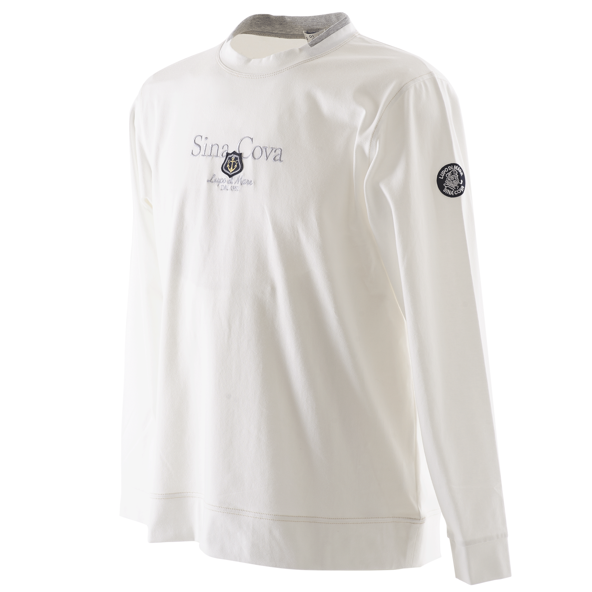【公式】シナコバ (SINA COVA) モックネック 長袖Tシャツ 23210010