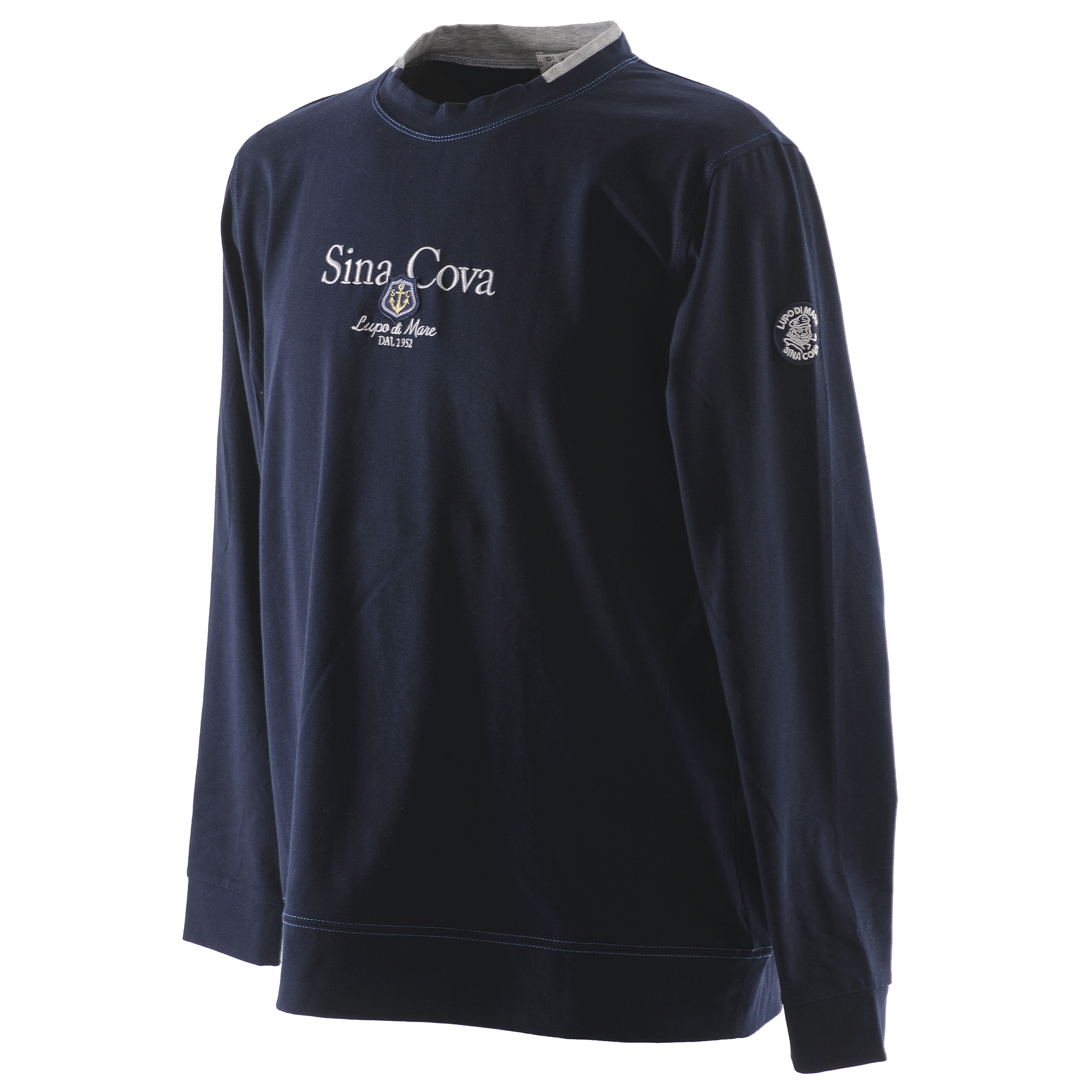 【公式】シナコバ (SINA COVA) モックネック 長袖Tシャツ 23210010