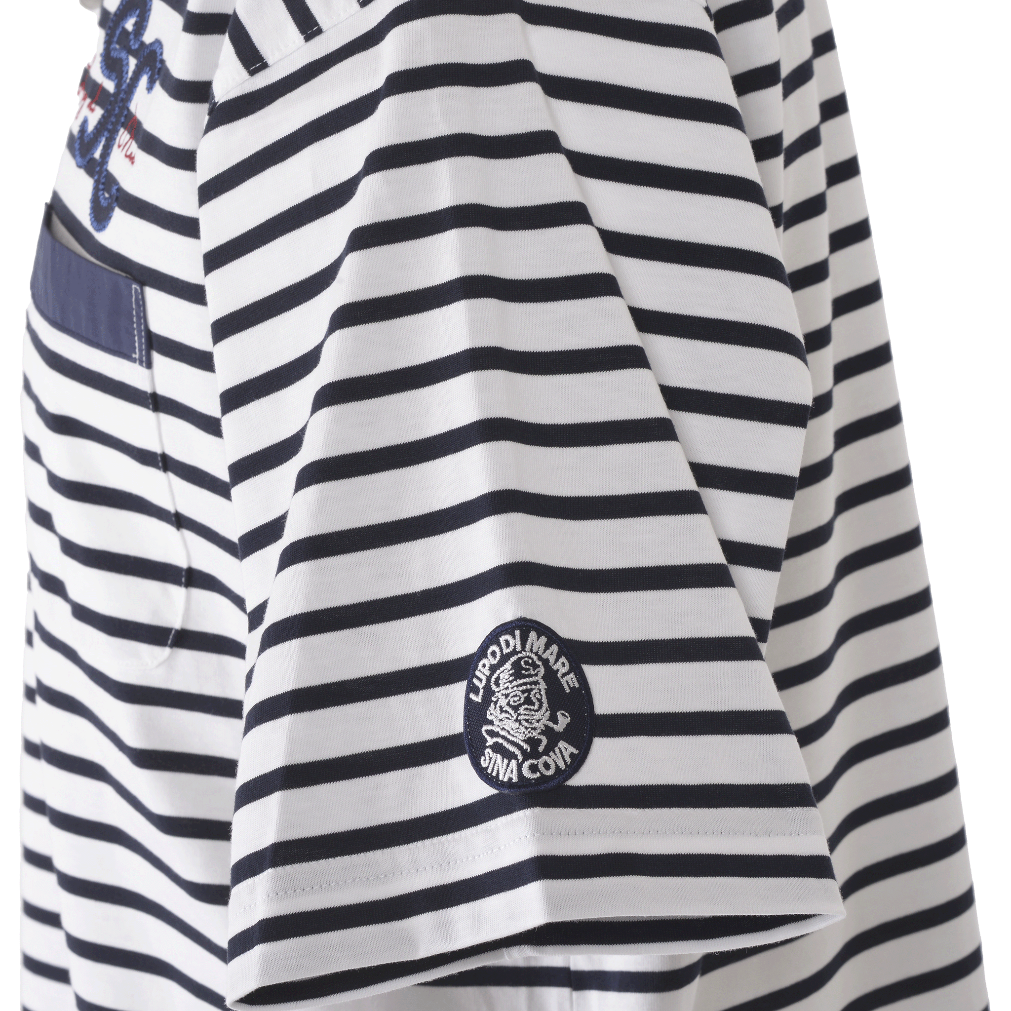 【公式】シナコバ (SINA COVA) 切替ボーダー半袖Tシャツ 24110540