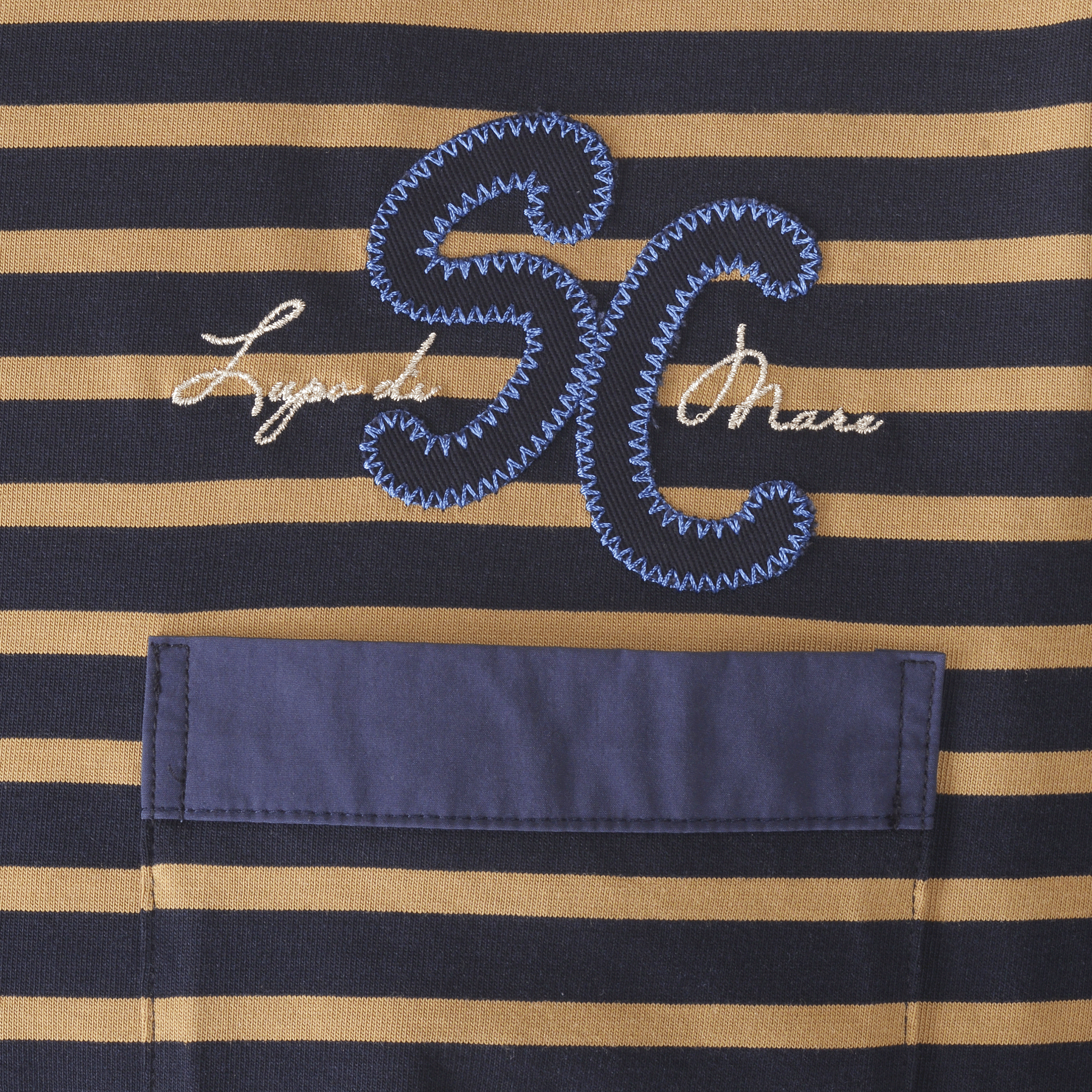 【公式】シナコバ (SINA COVA) 切替ボーダー半袖Tシャツ 24110540