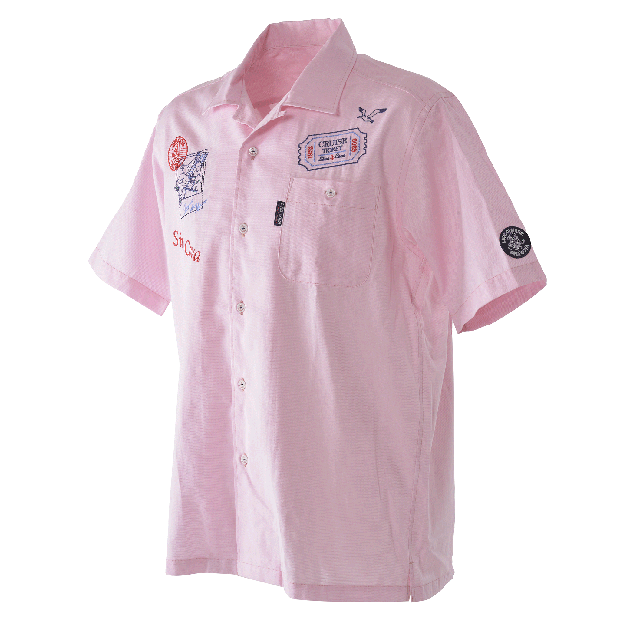 半袖オープンカラーシャツ 開襟シャツ 24124550