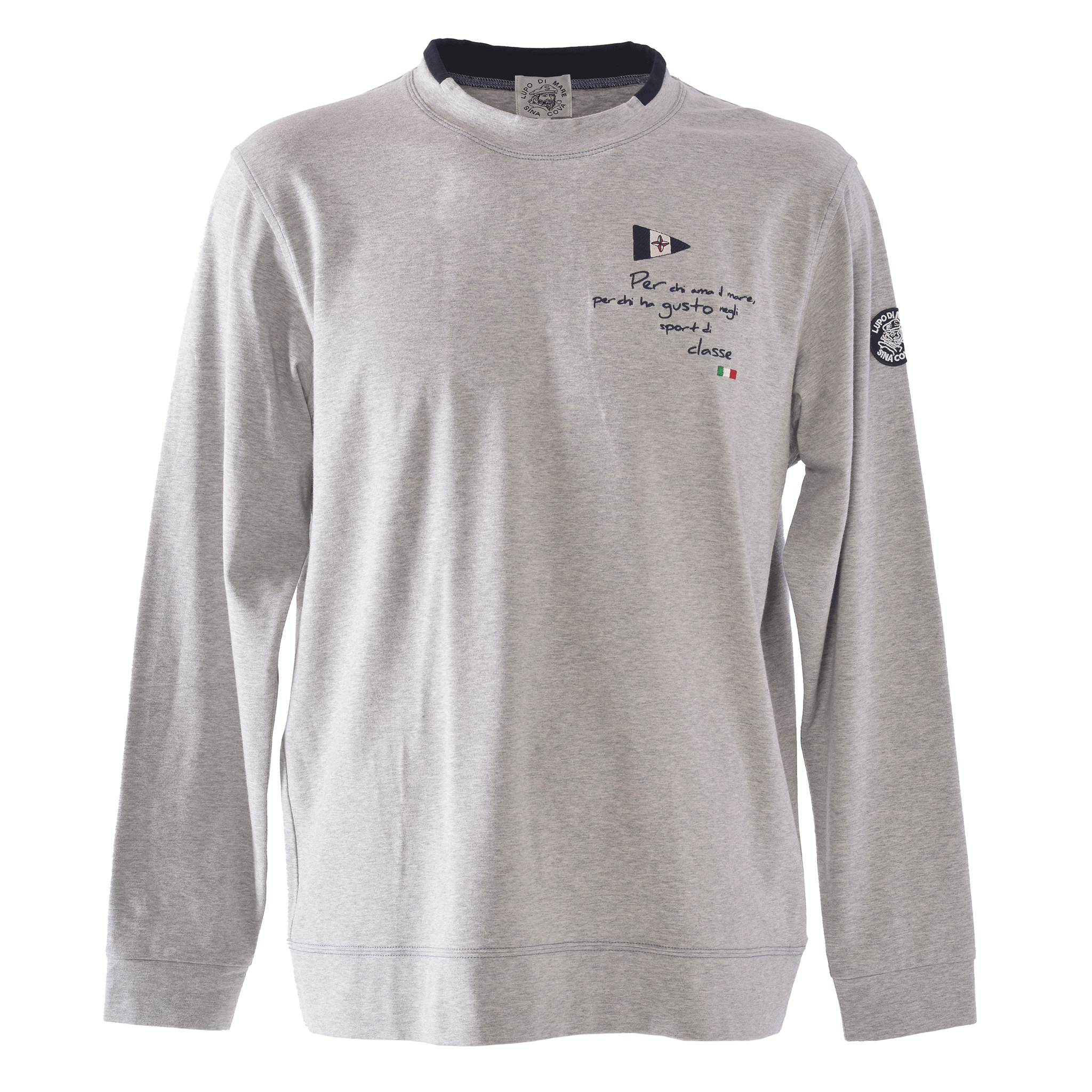 モックネック長袖Tシャツ 25110040