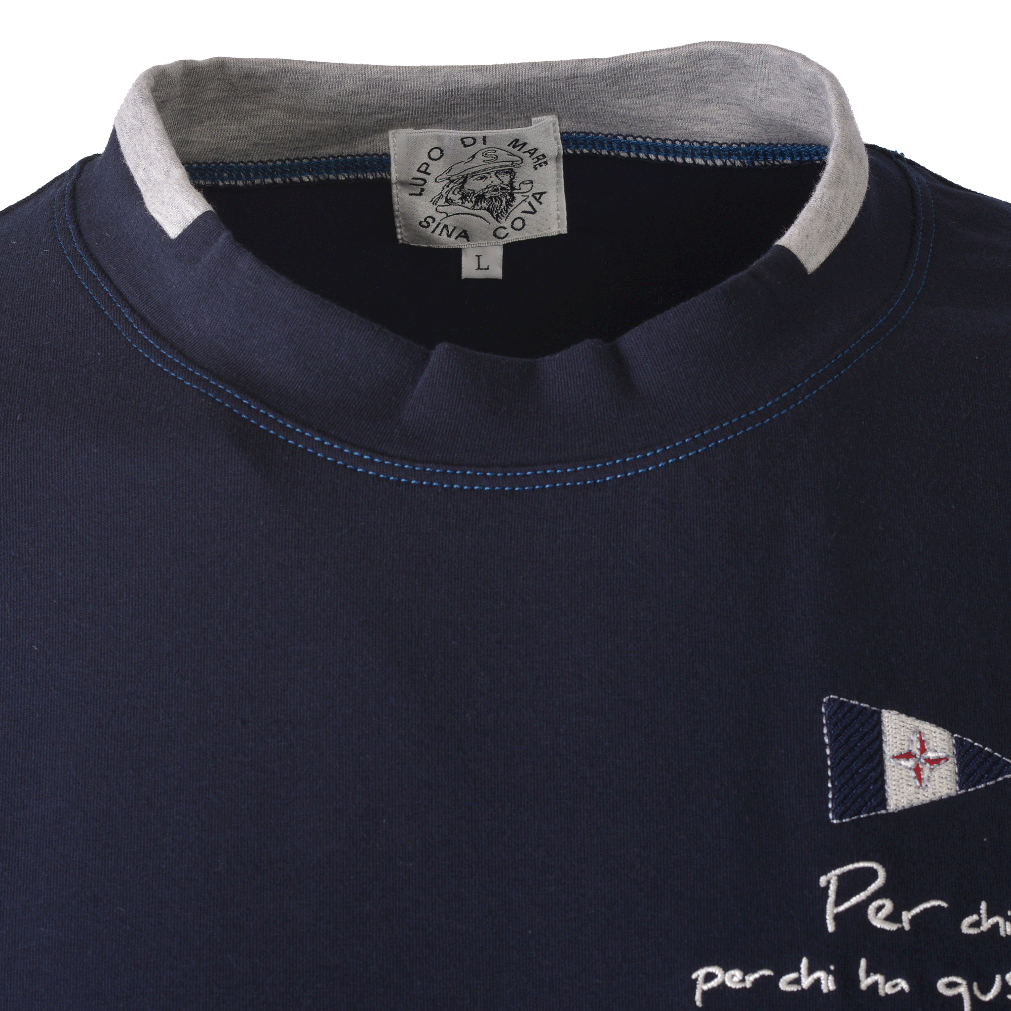 【公式】シナコバ (SINA COVA)モックネック長袖Tシャツ 25110040