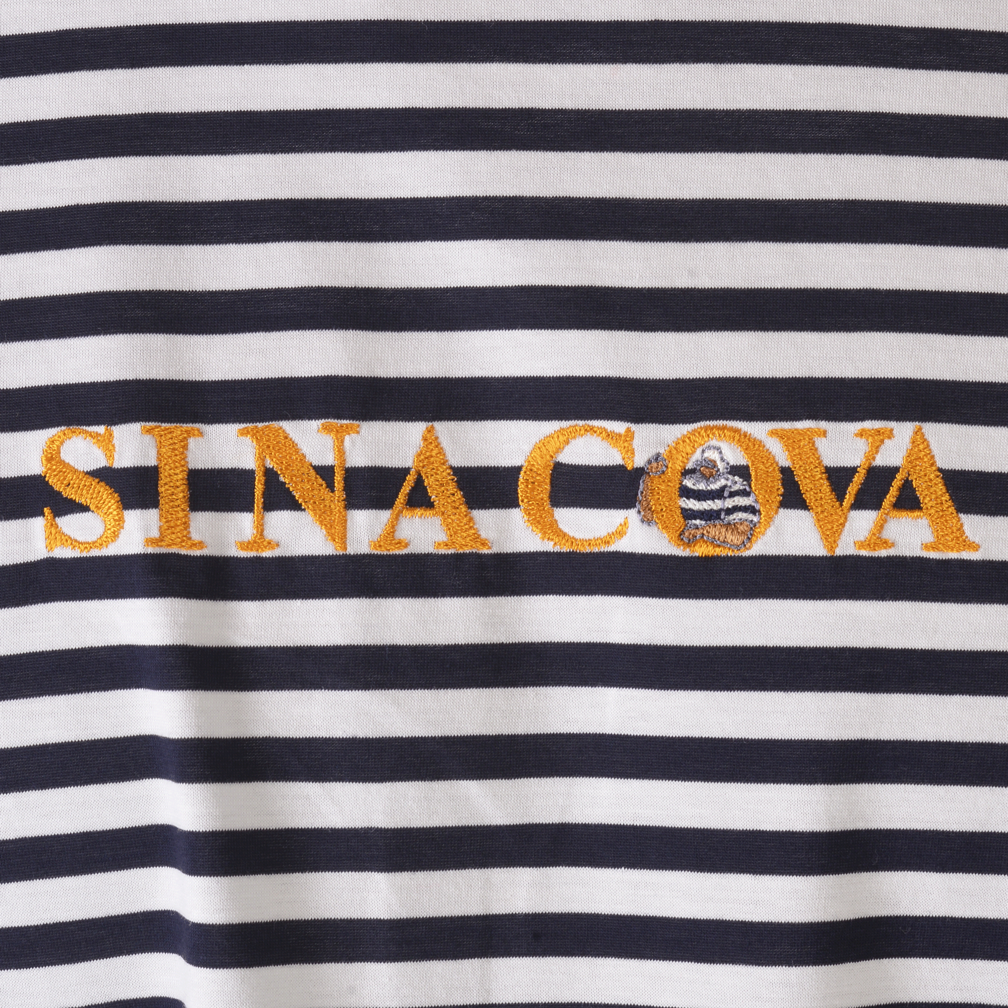 【公式】シナコバ (SINA COVA)ボーダー柄半袖Tシャツ ユニセックス(男女兼用) 25120570