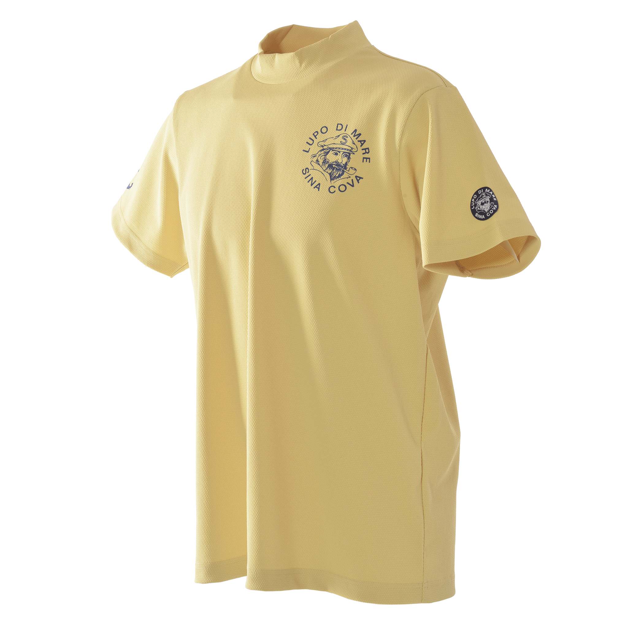 ハイネックTシャツ(バックプリント) 25150520
