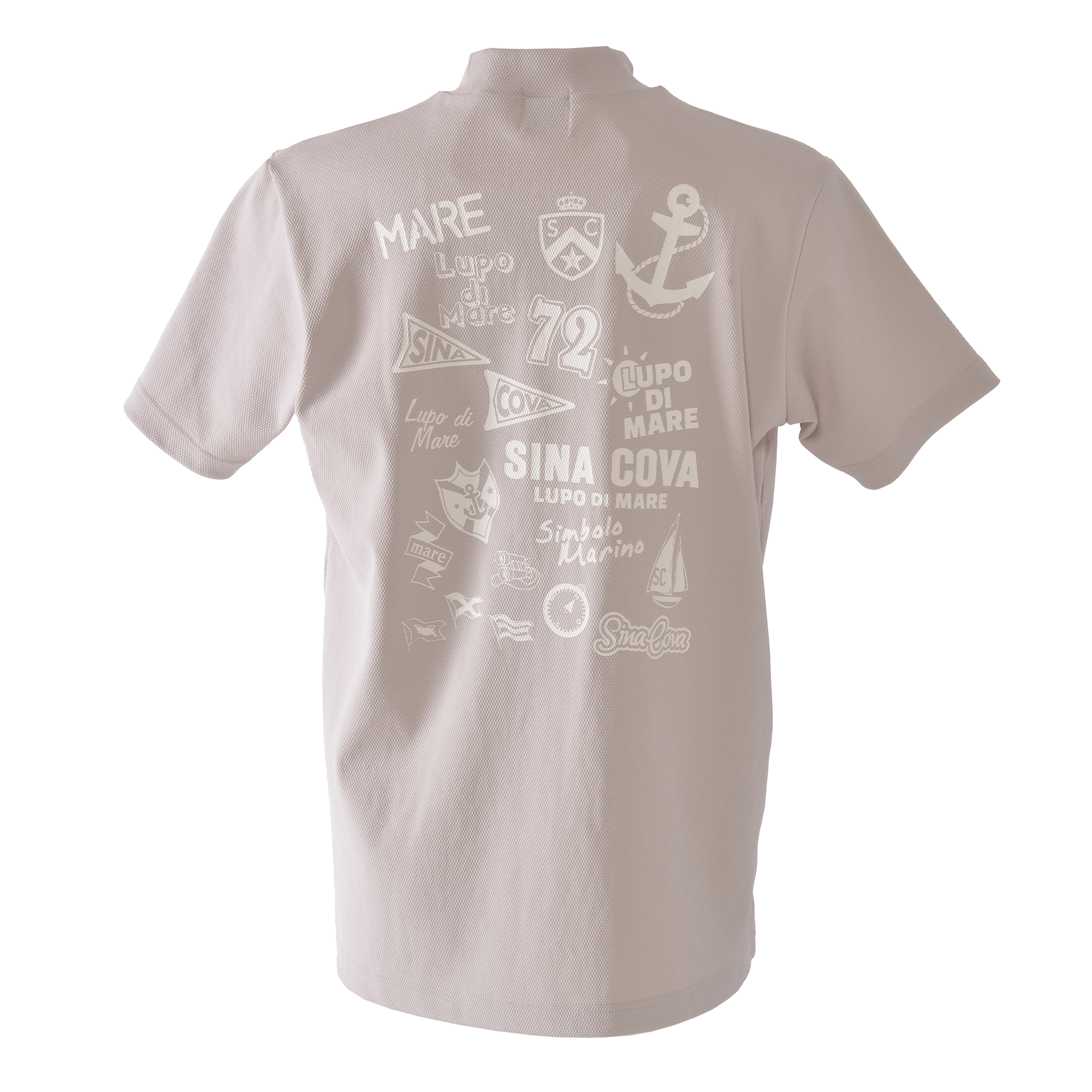 【公式】シナコバ (SINA COVA)ハイネックTシャツ (バックプリント)25150530