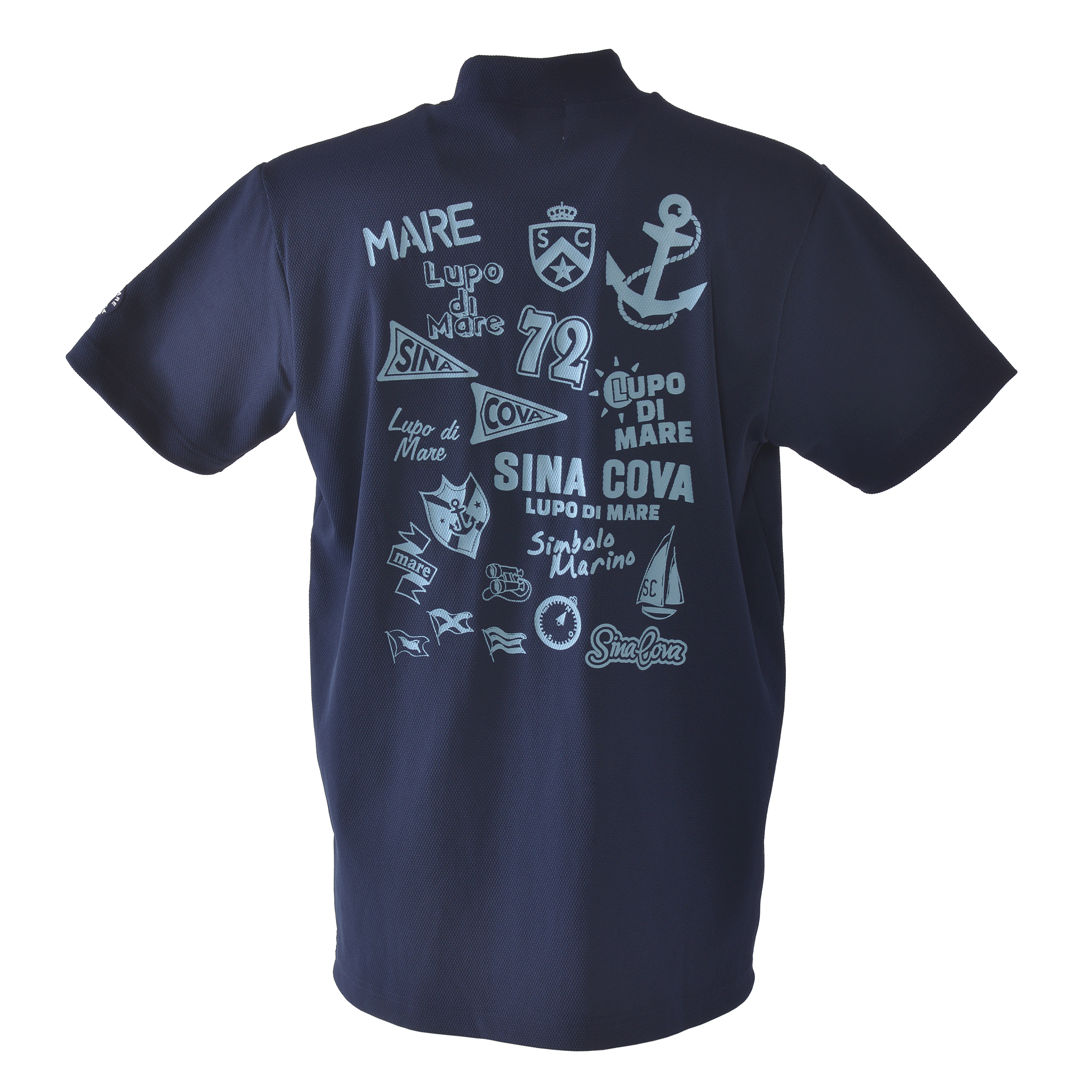 【公式】シナコバ (SINA COVA)ハイネックTシャツ (バックプリント)25150530