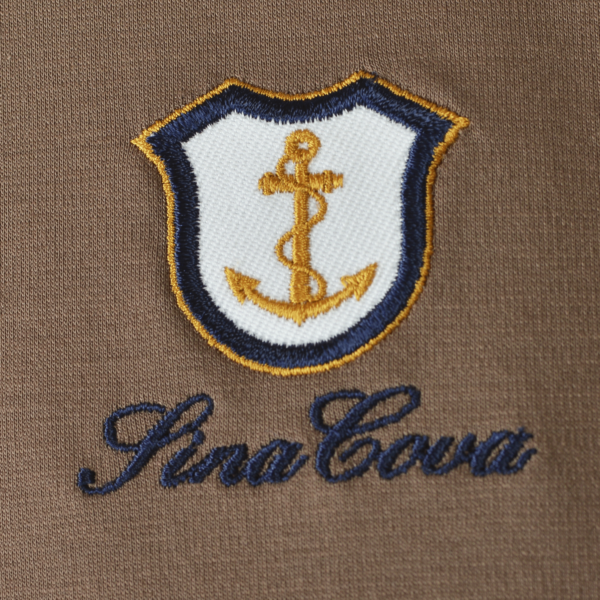 5分袖モックネックTシャツ 26130510