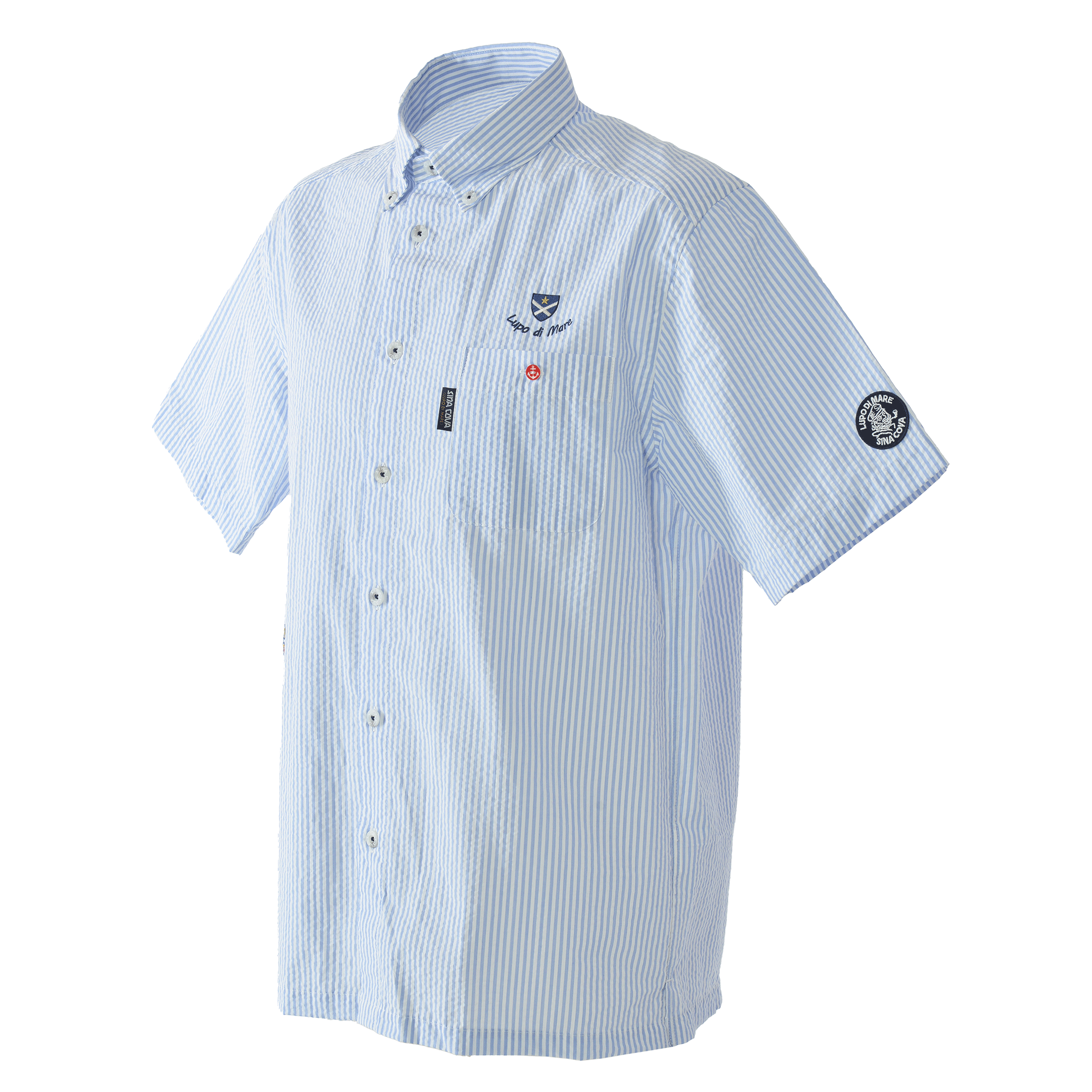 Short-sleeved button-down shirt 26114520