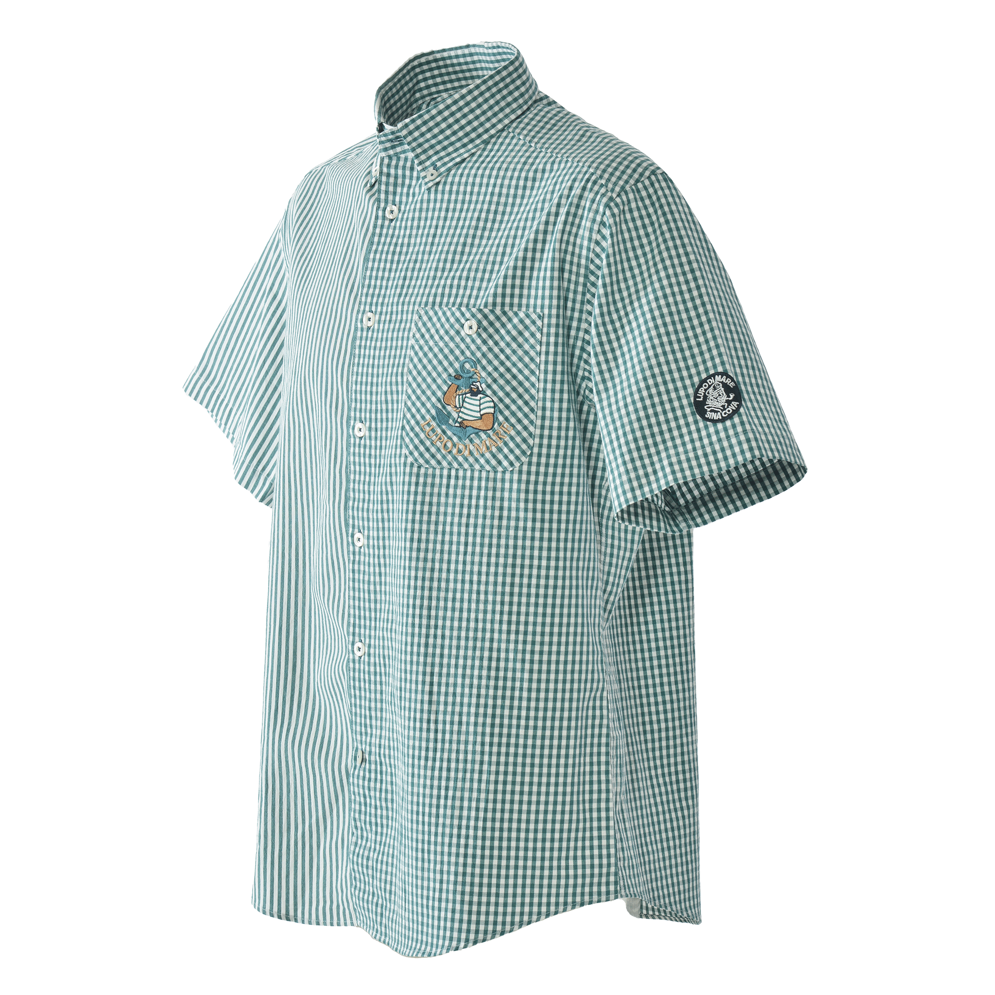 Short-sleeved button-down shirt 26124510