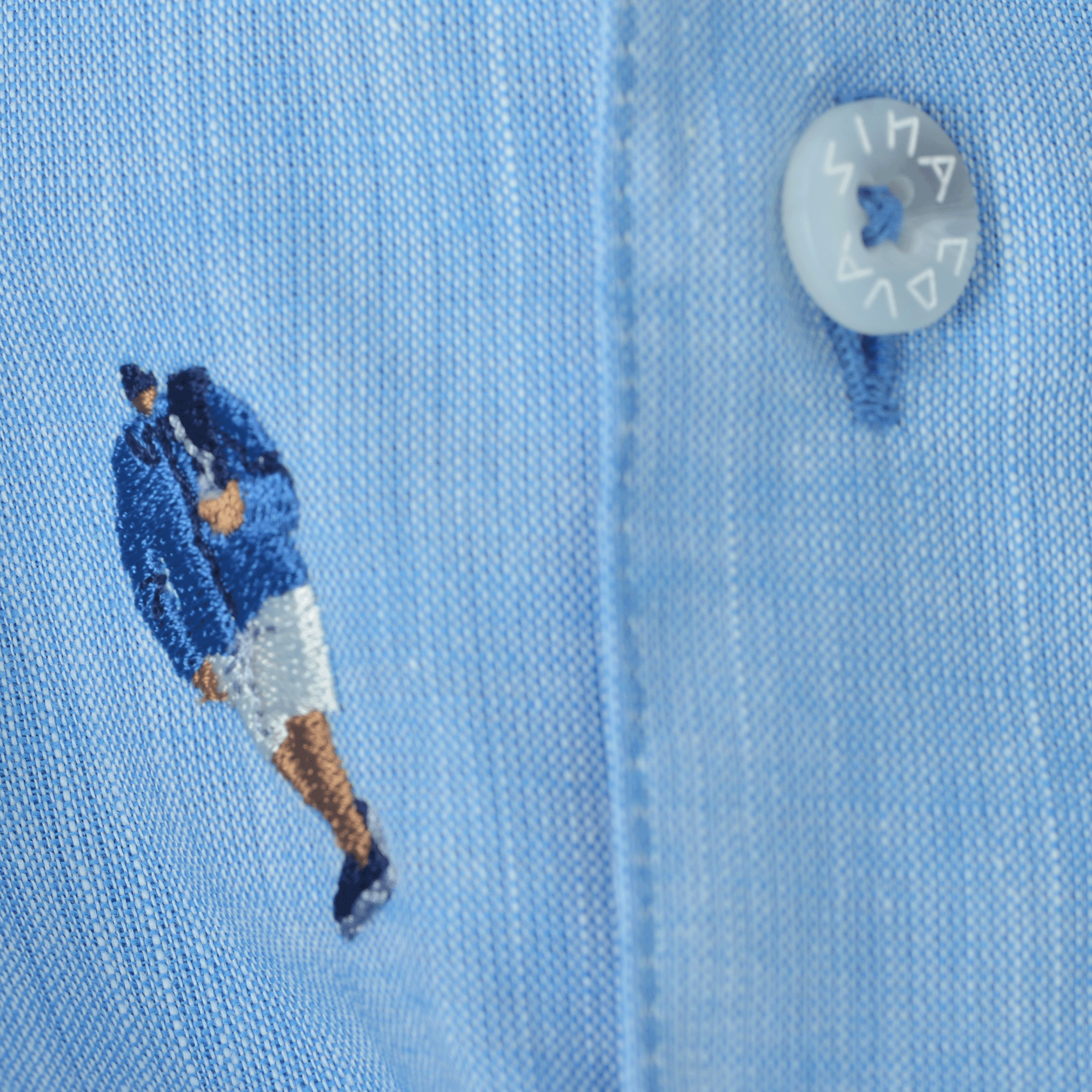 Short-sleeved button-down shirt 26124550