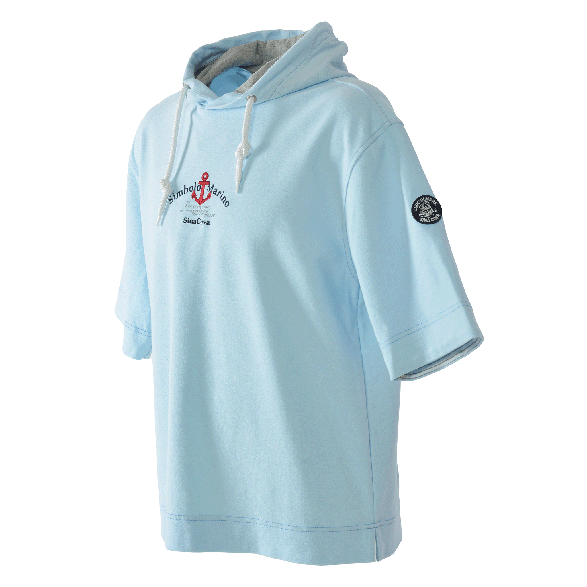 Half-sleeve hoodie 26110520