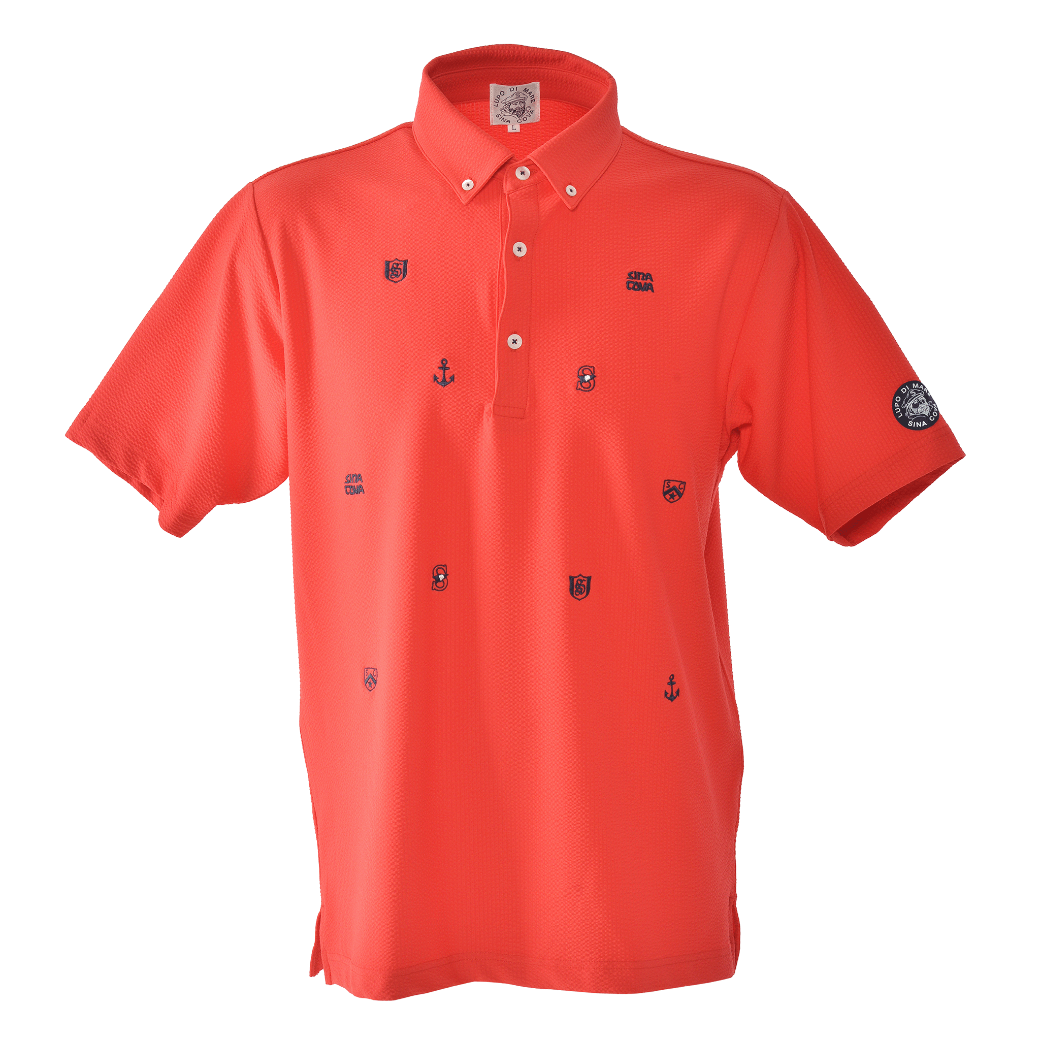 Short-sleeved button-down shirt 26150540