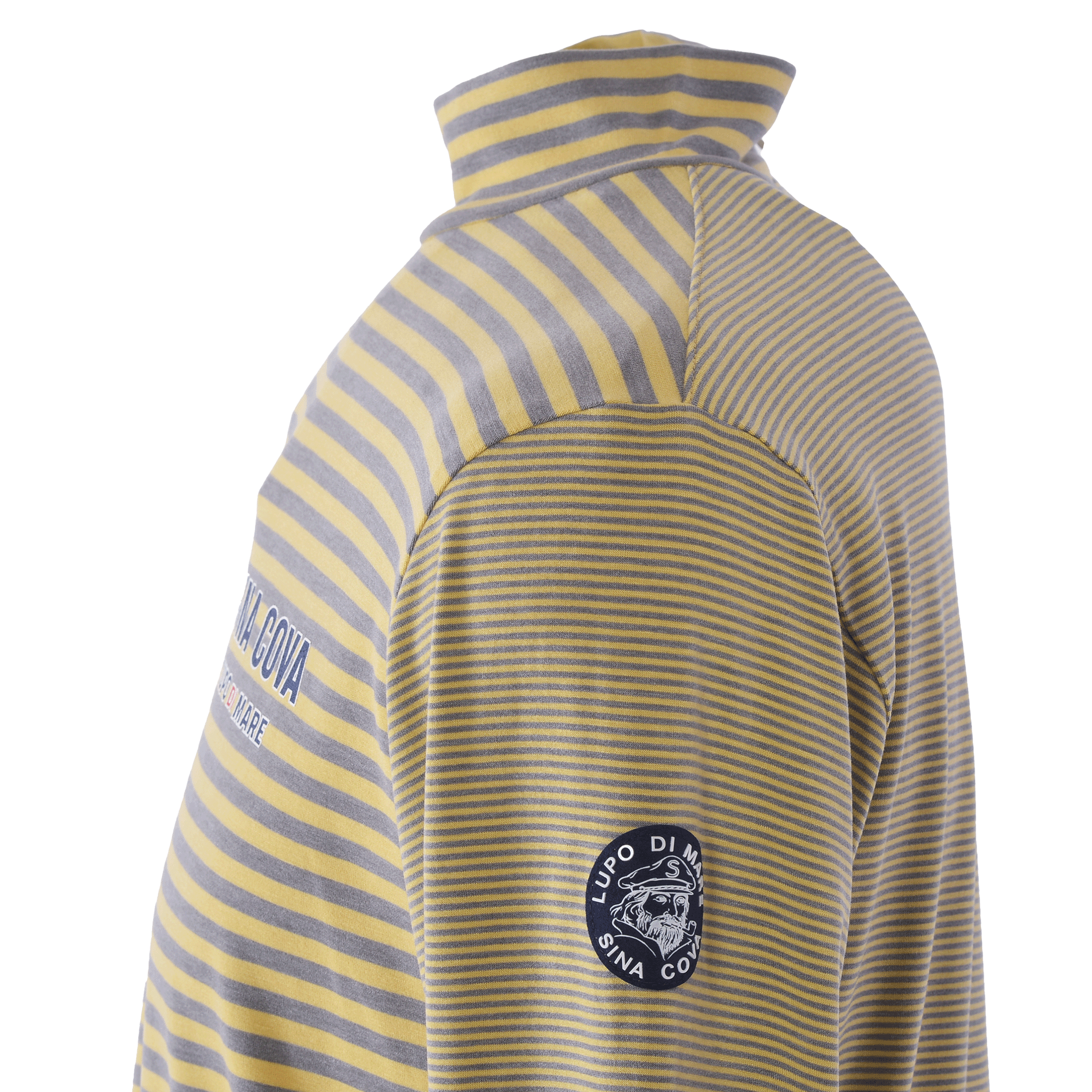 長袖モックネックTシャツ 25250070