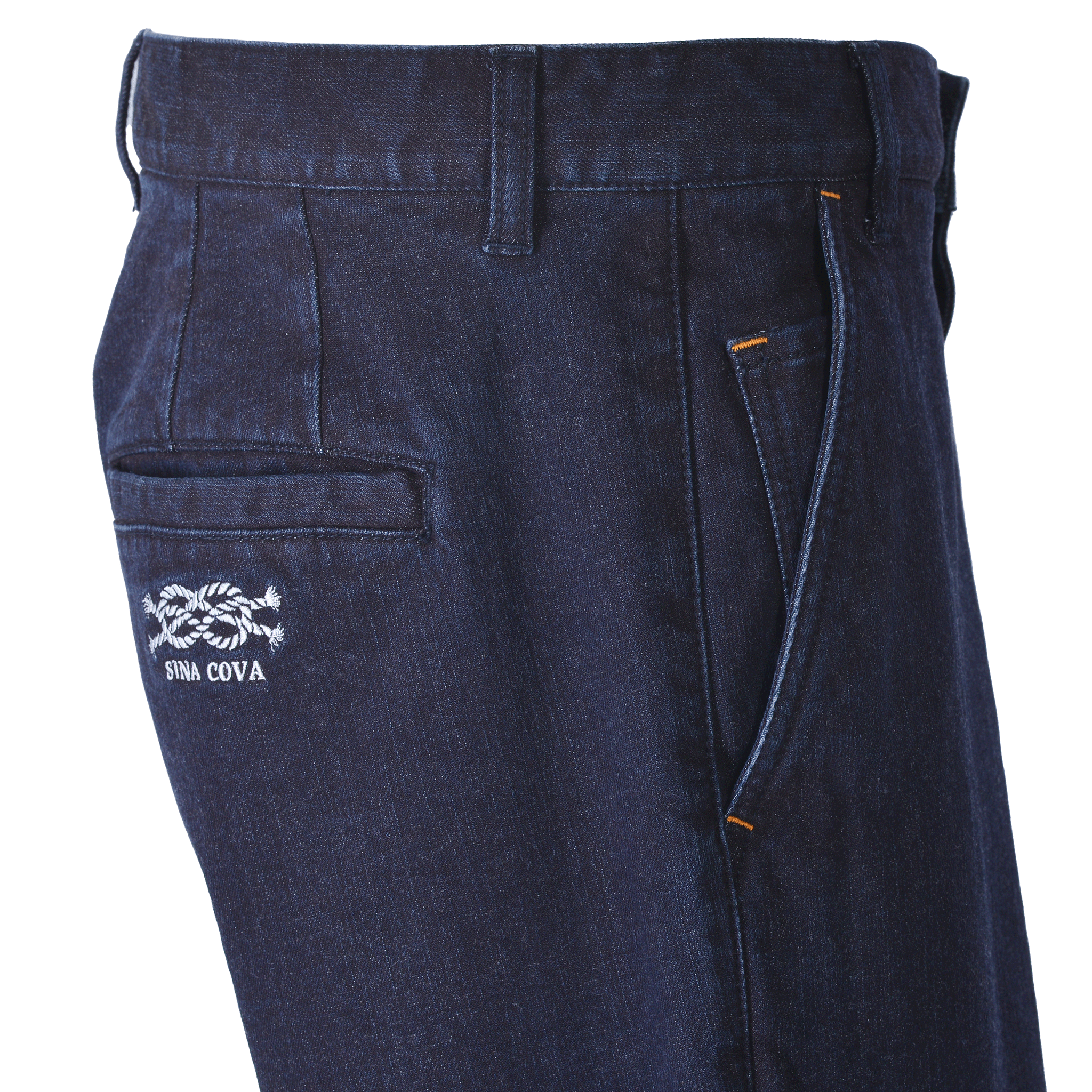 ノータックテーパードデニムパンツ 25225010