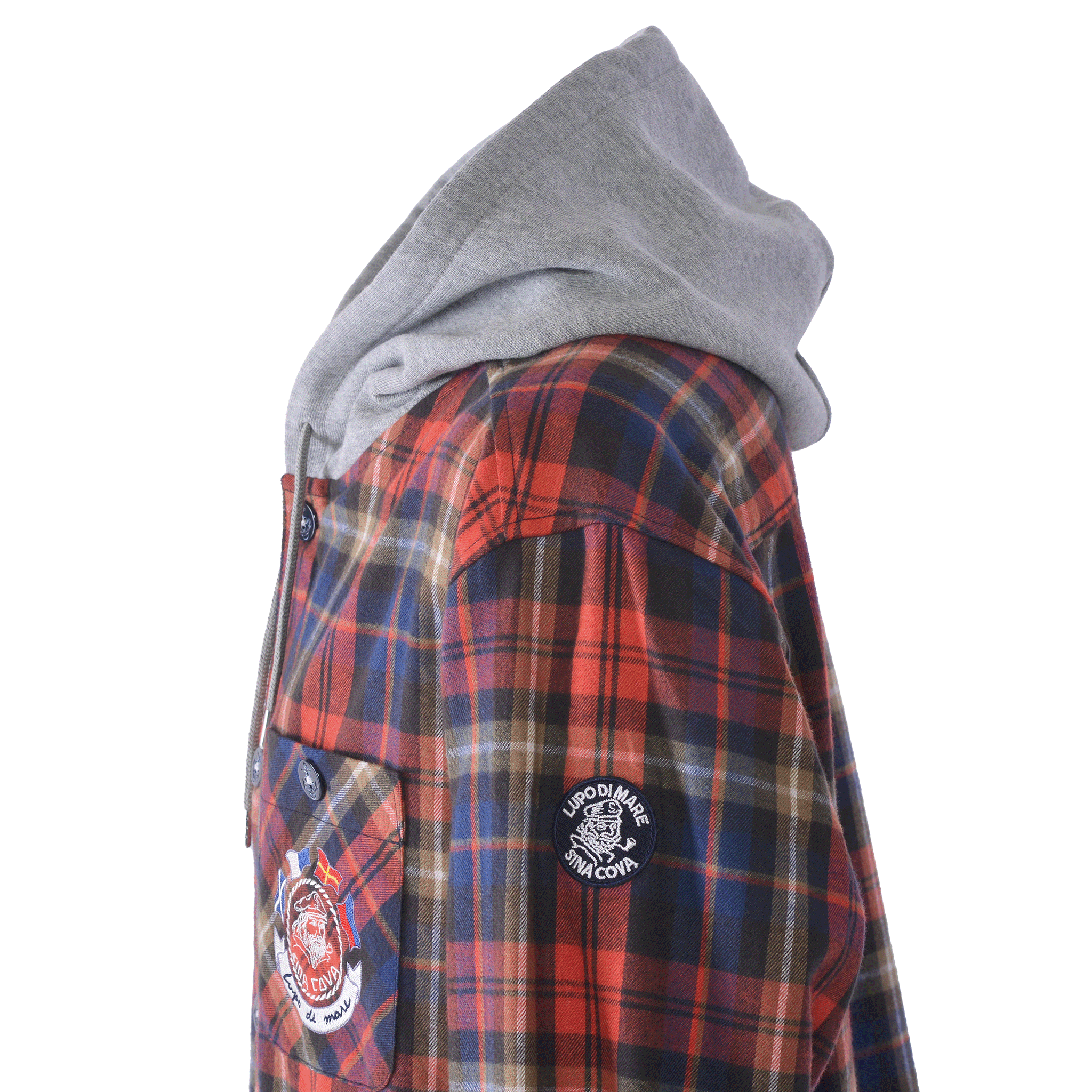 フード付きシャツジャケット 25223040