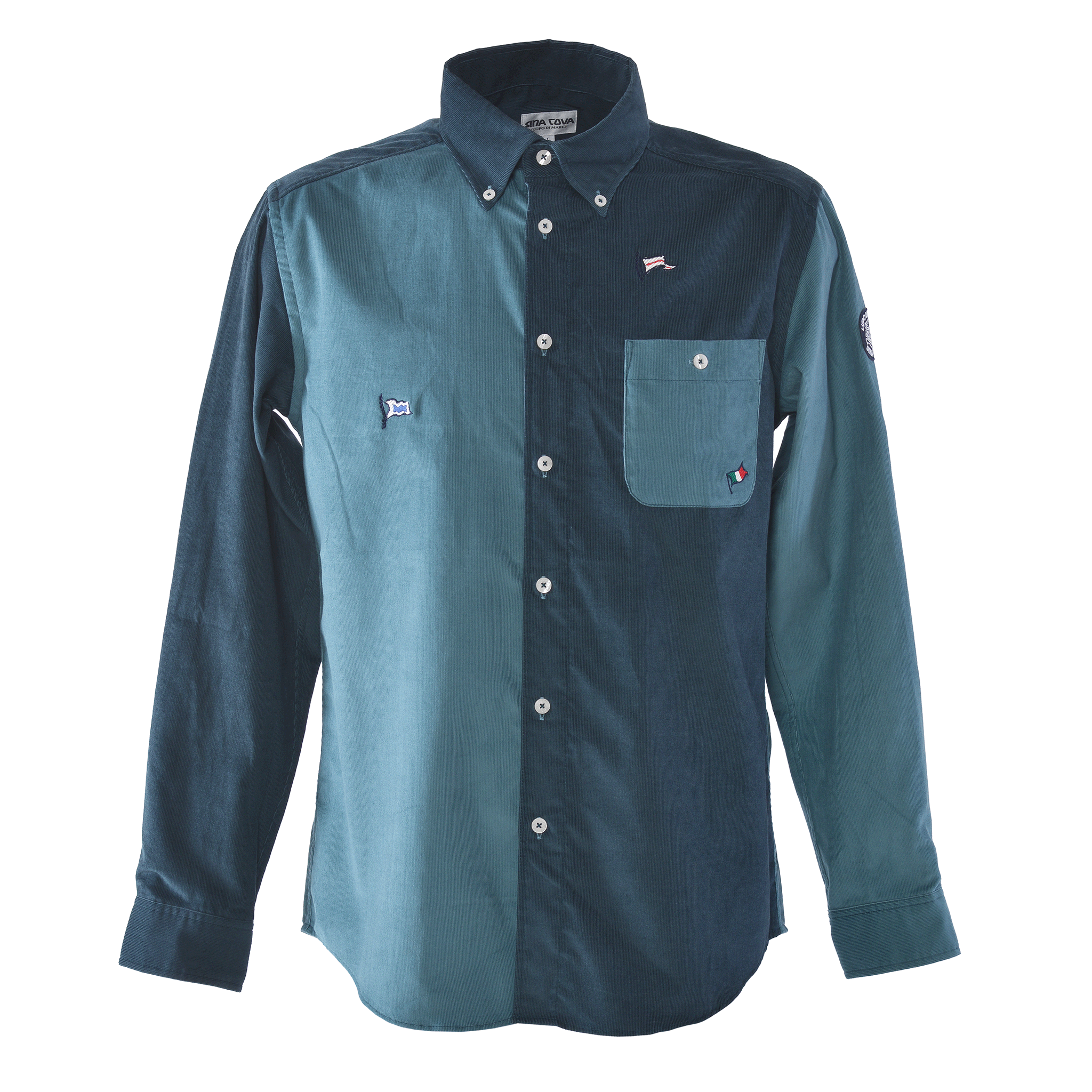 Long-sleeved button-down shirt 25224060