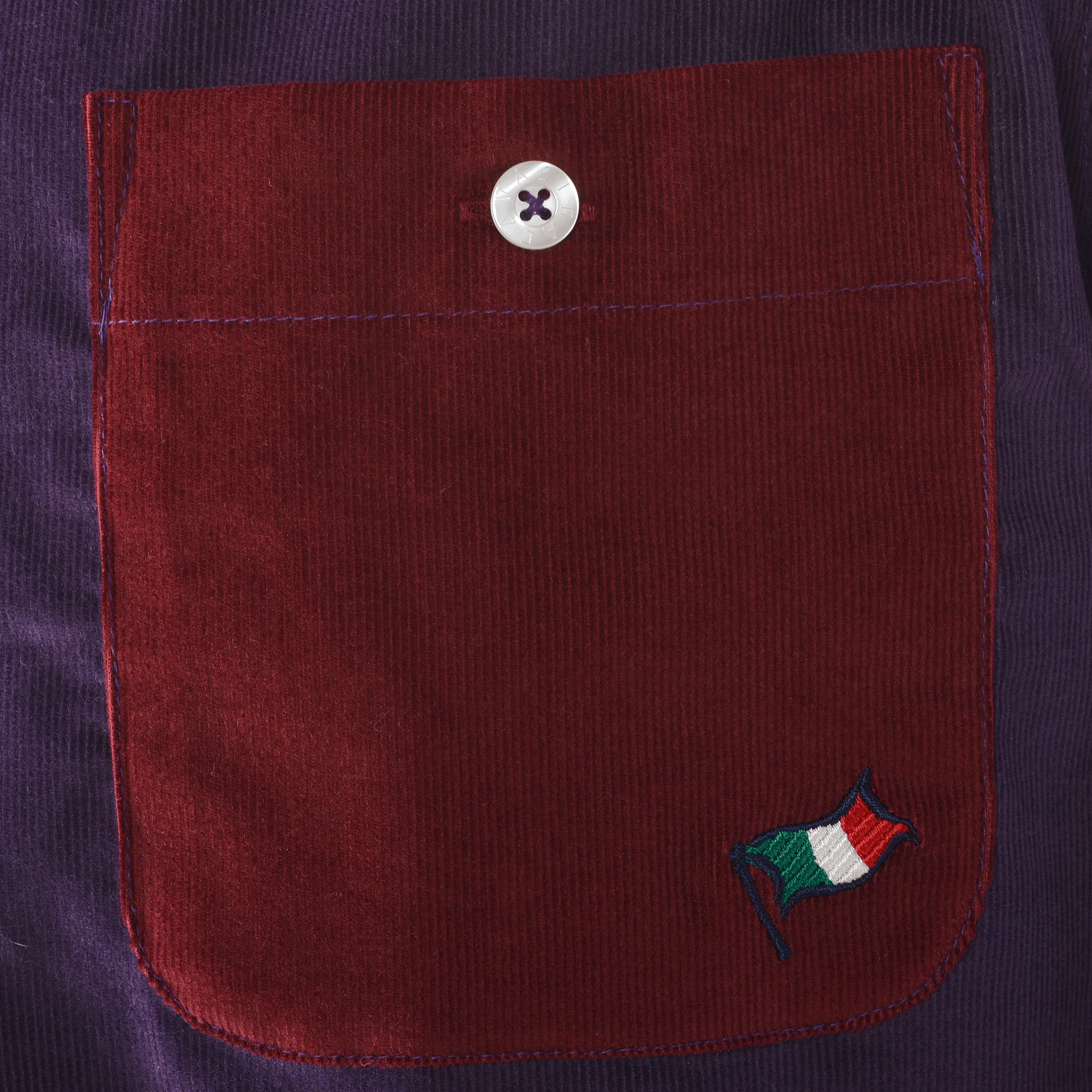 Long-sleeved button-down shirt 25224060