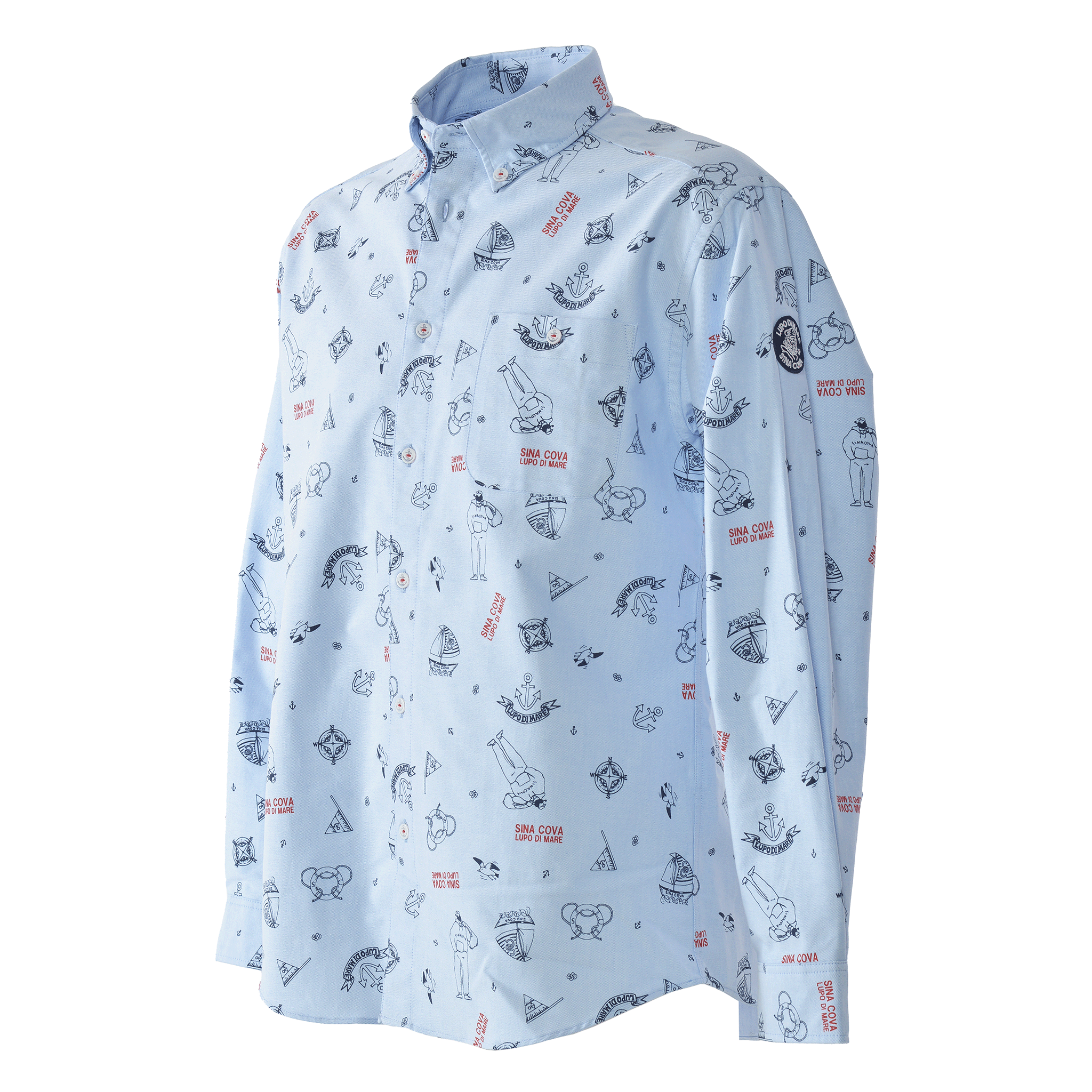 King Size Long-Sleeve Button-Down Shirt 26224036