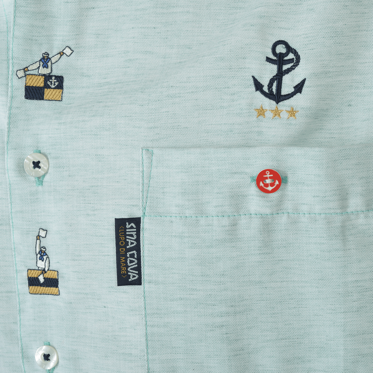 Long-sleeved button-down shirt 26214010