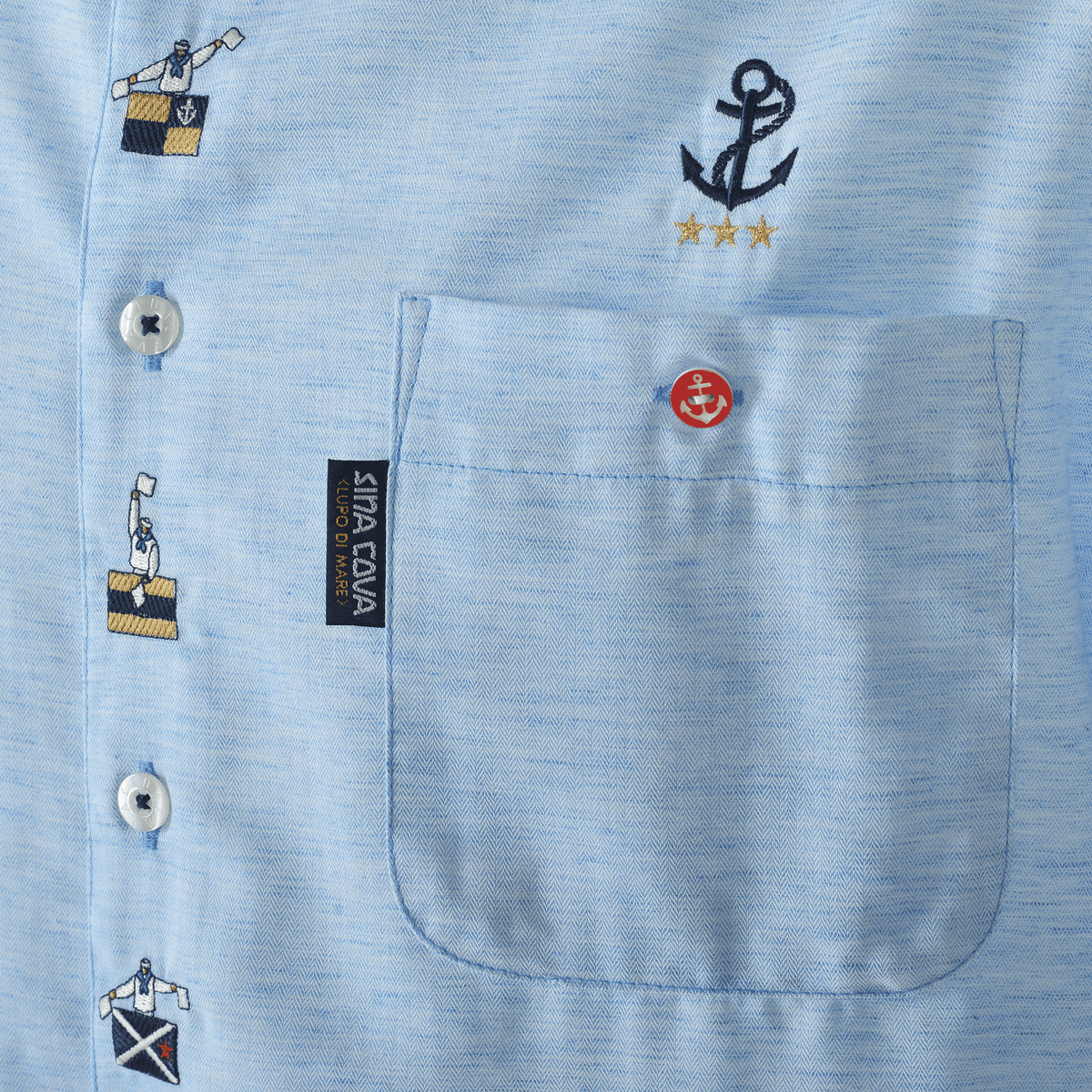 Long-sleeved button-down shirt 26214010