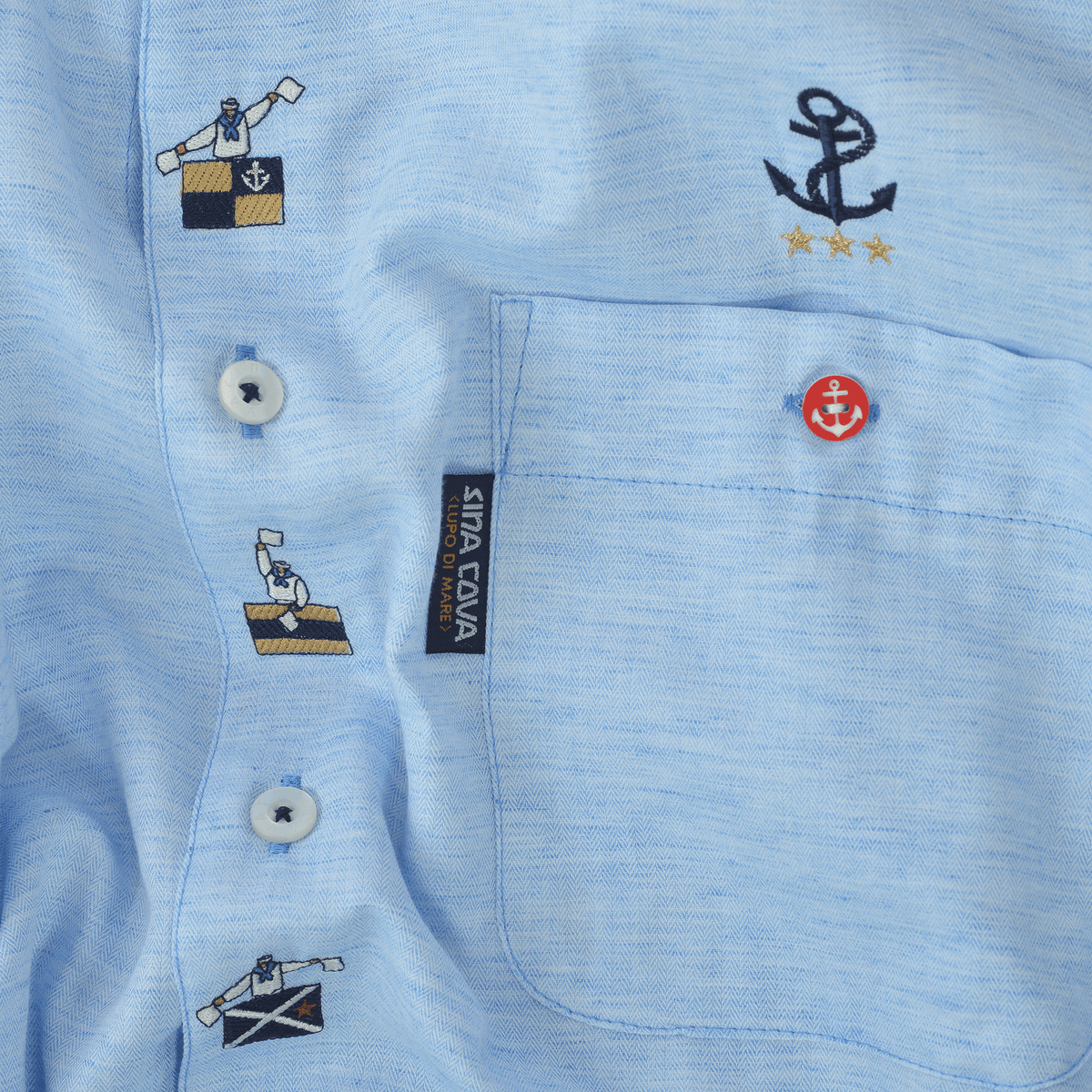 Long-sleeved button-down shirt 26214010