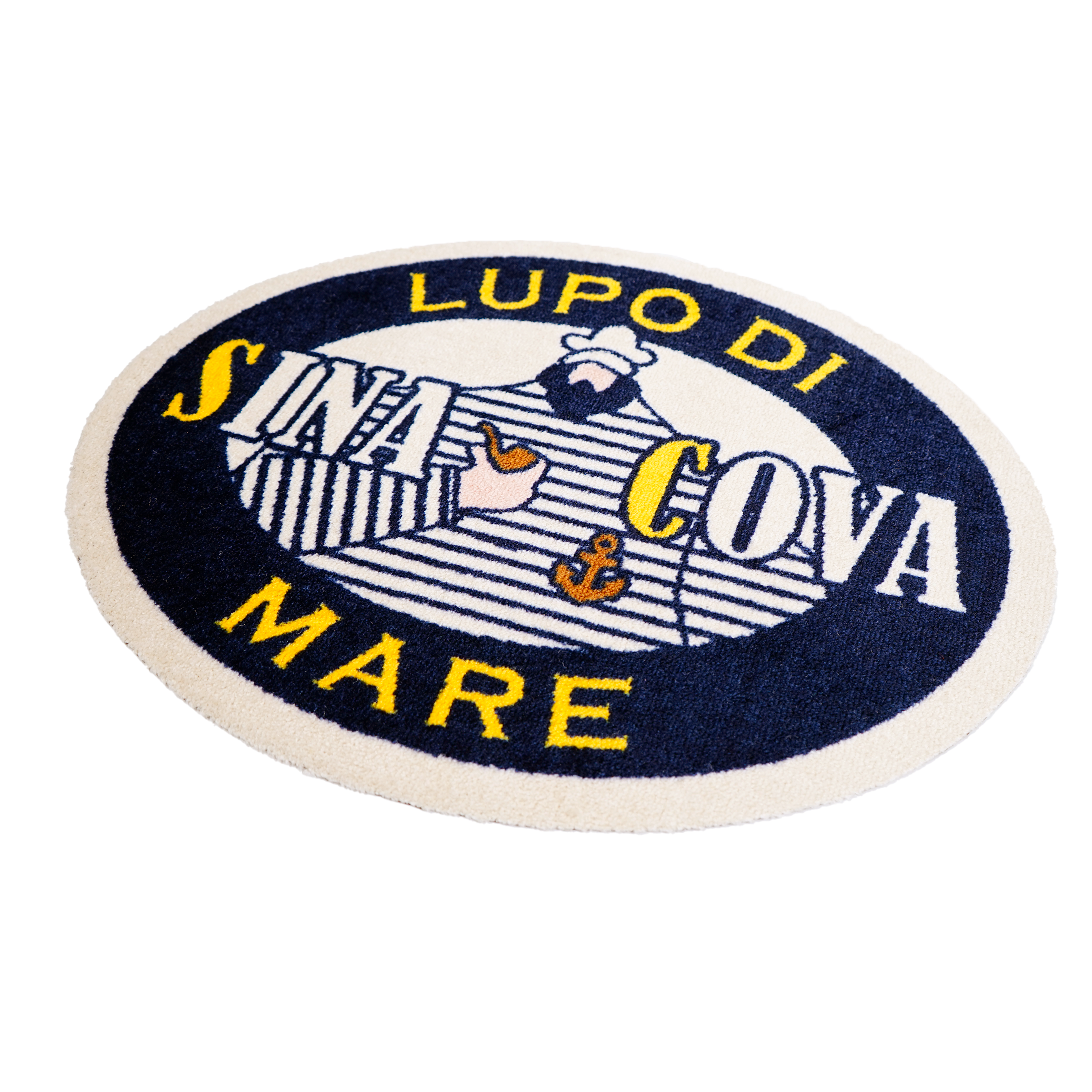 シナコバオリジナル フロアマット LUPO DI MARE(楕円) 57002310