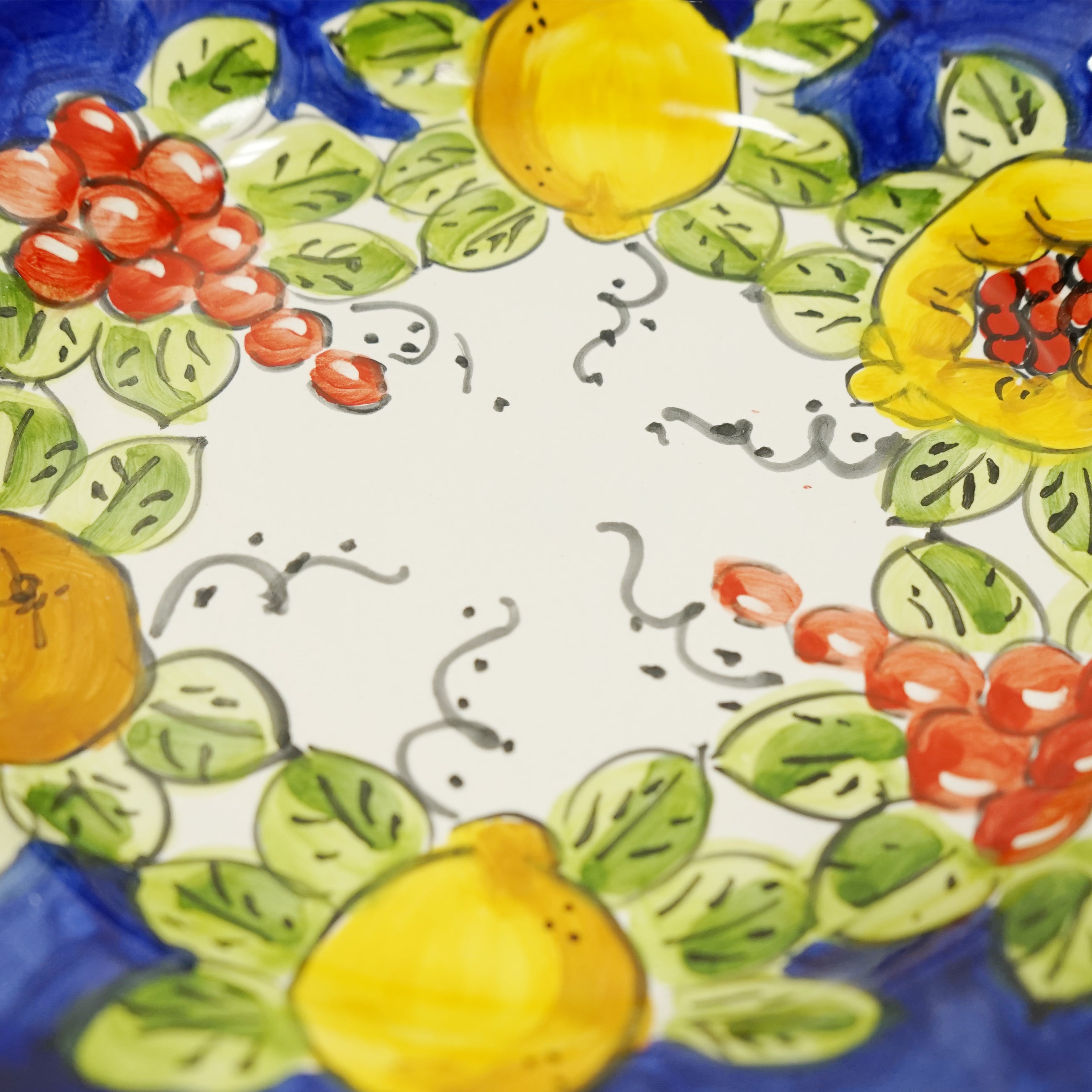 食器 ランチプレート フルーツ柄 20.8cm 57003080