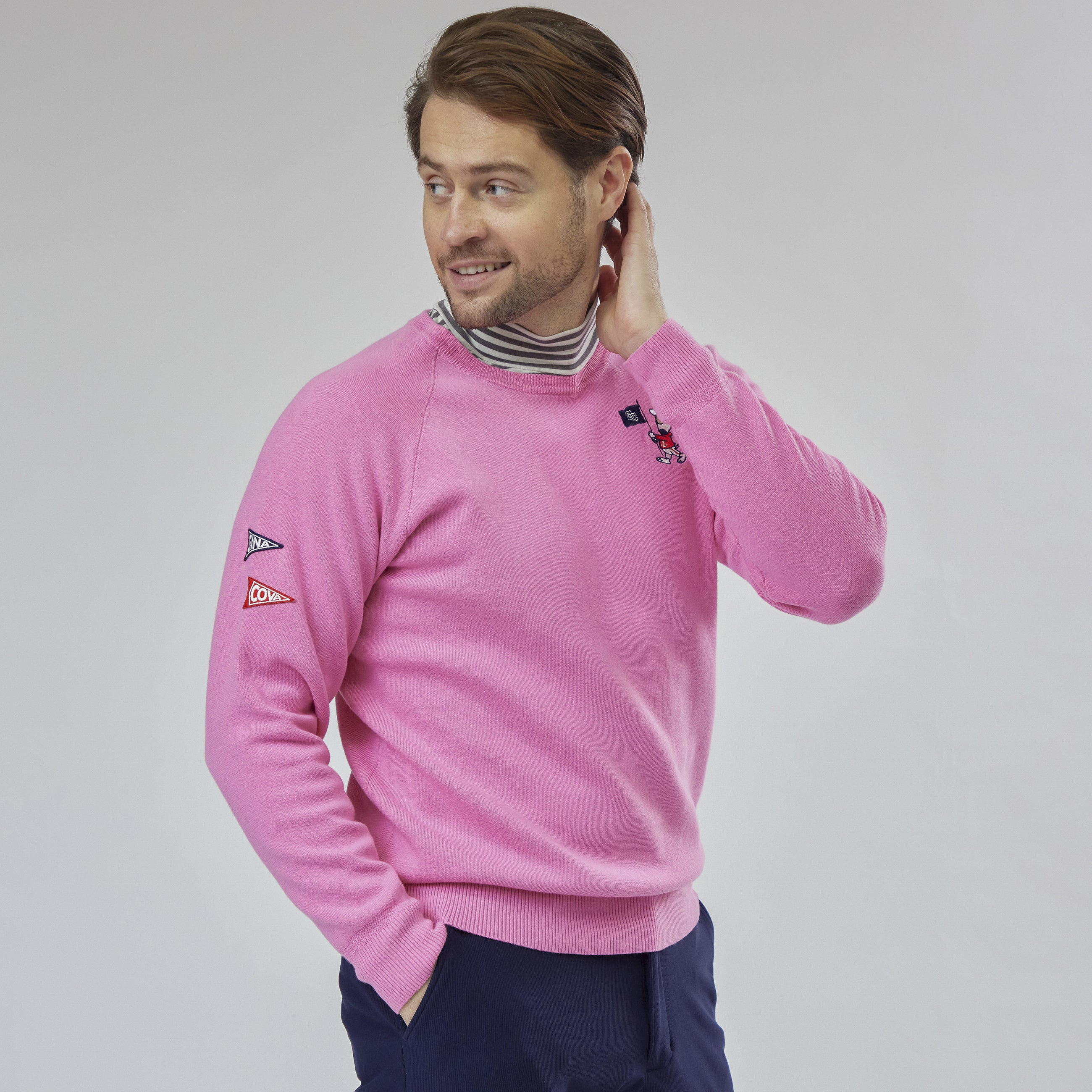 クルーネックセーター 25252010