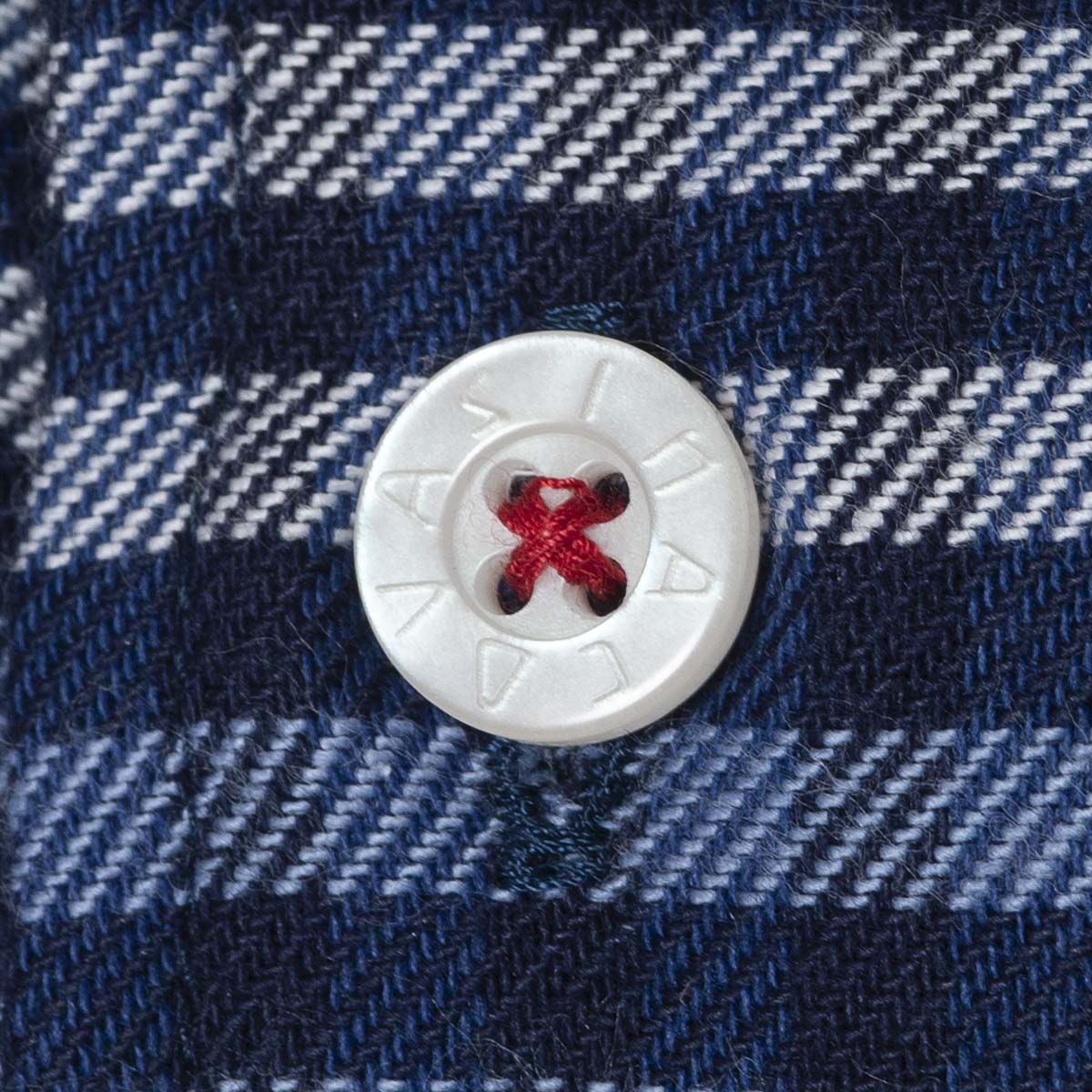 Check pattern button down shirt 20224070