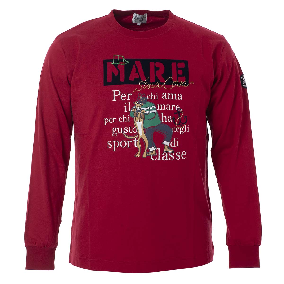 100 % cotton comfort Long sleeve T -shirt 20220030