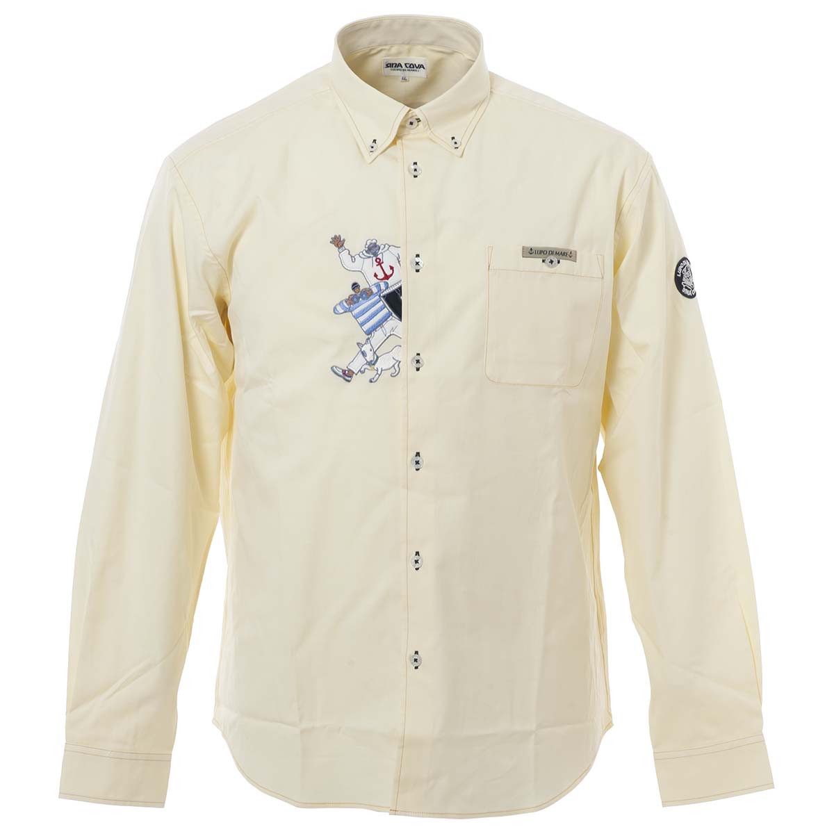 King size Long sleeve button down shirt 21224036