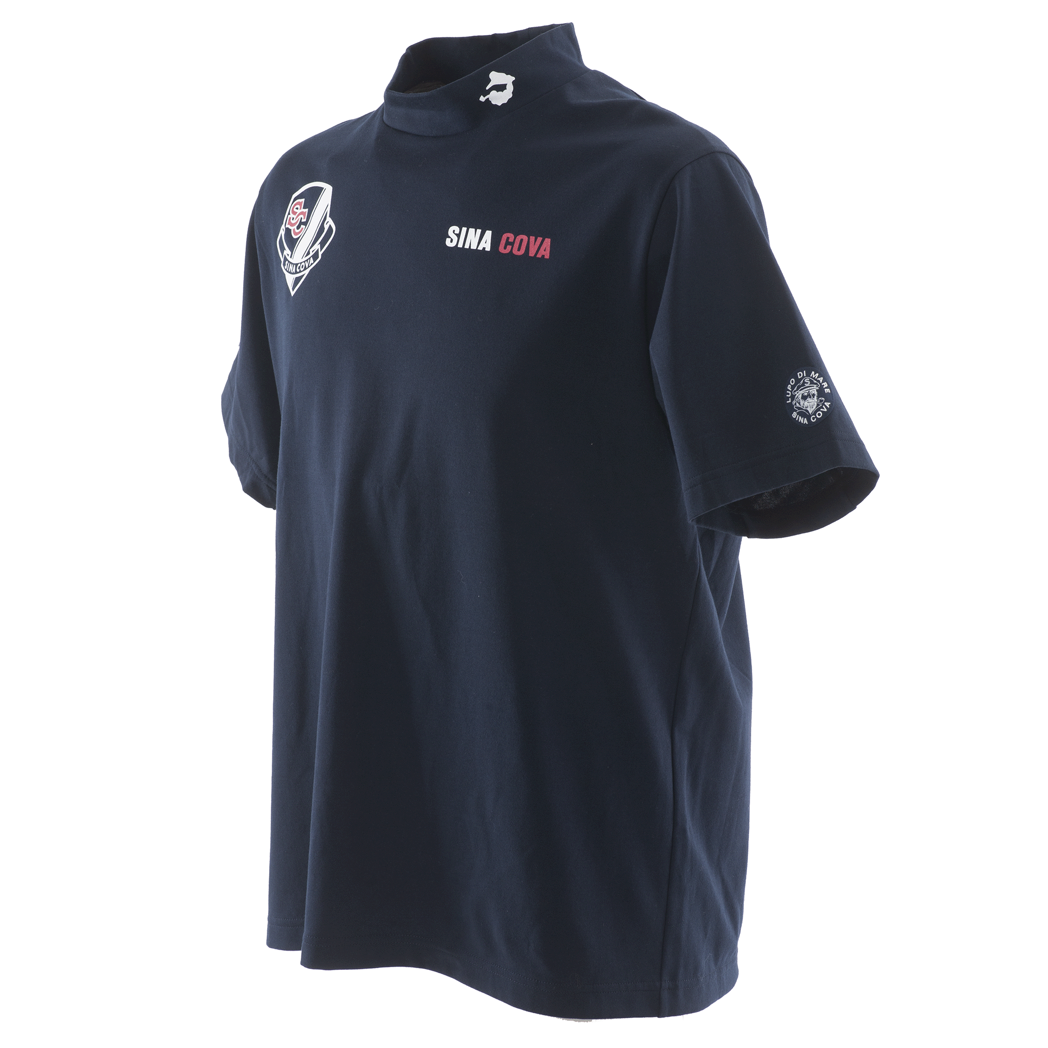 【公式】シナコバ(SINA COVA)ハイネックTシャツ 接触冷感 蒸れにくい 高機能素材 スポーツ 23150510