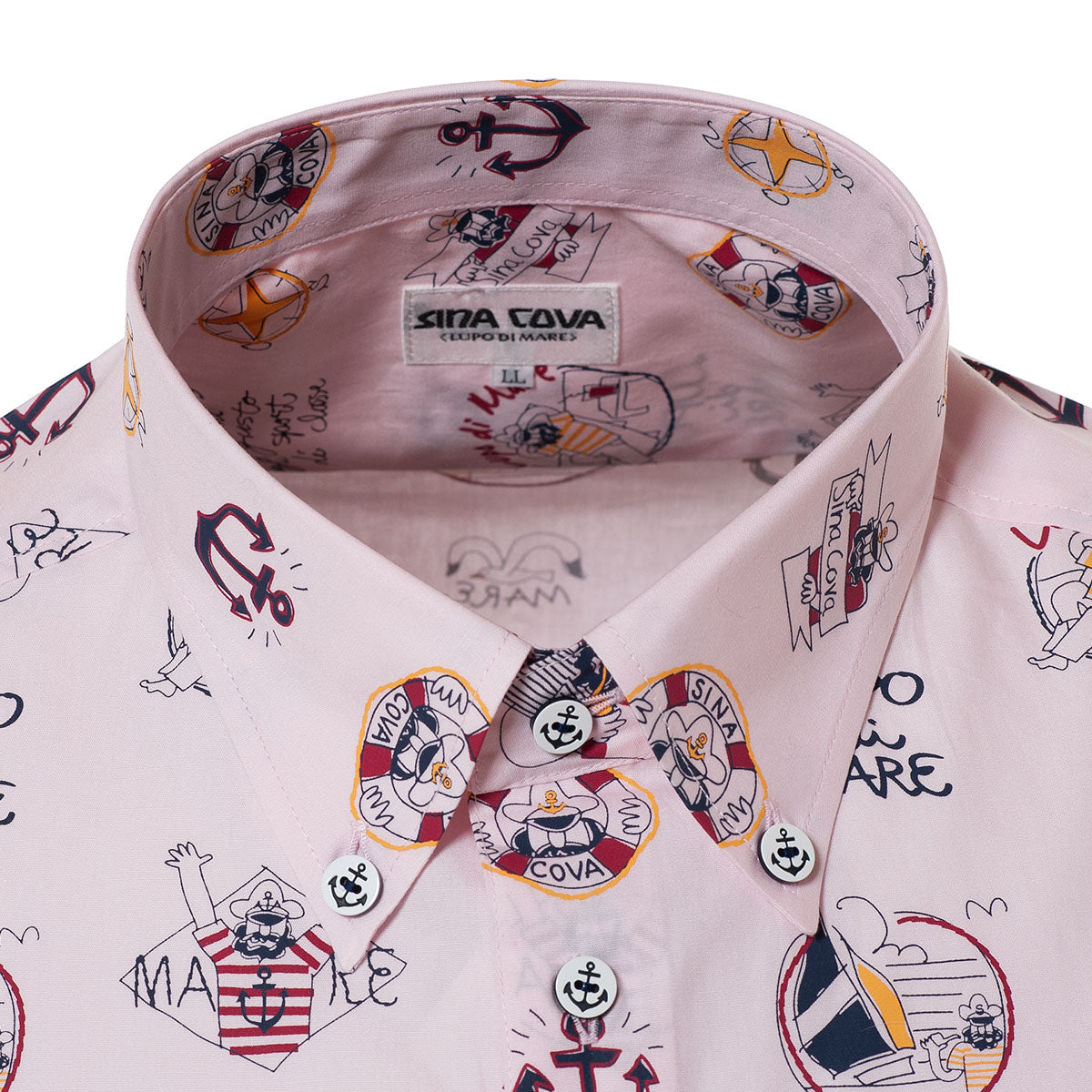 Short -sleeved button down shirt 19124540