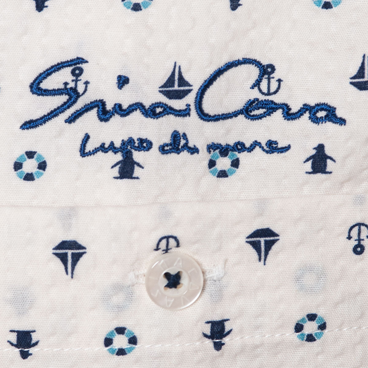 Short -sleeved button down shirt 19124613