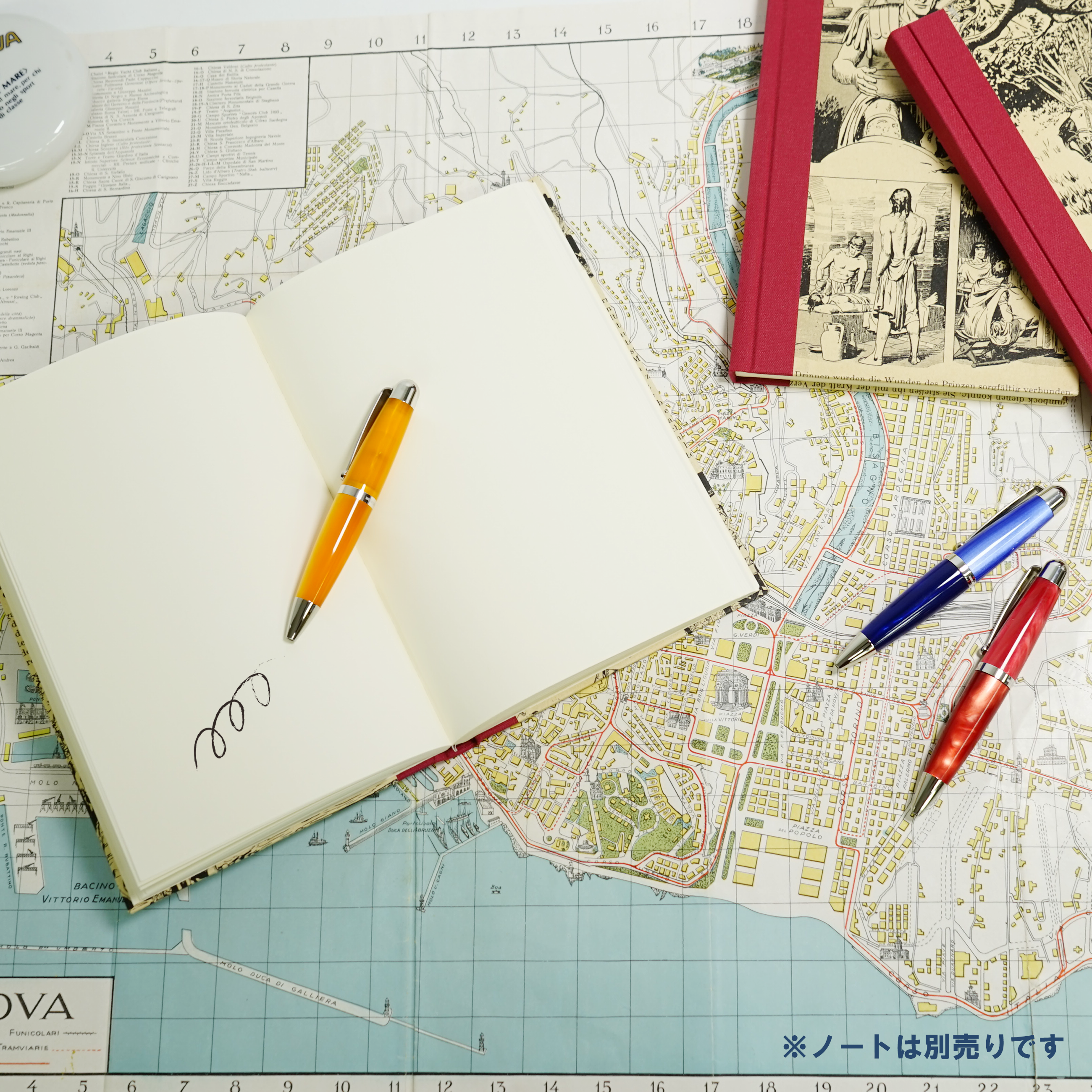 【SIGNUM スモール・ソラーレ】ボールペン(レッド) 57001060