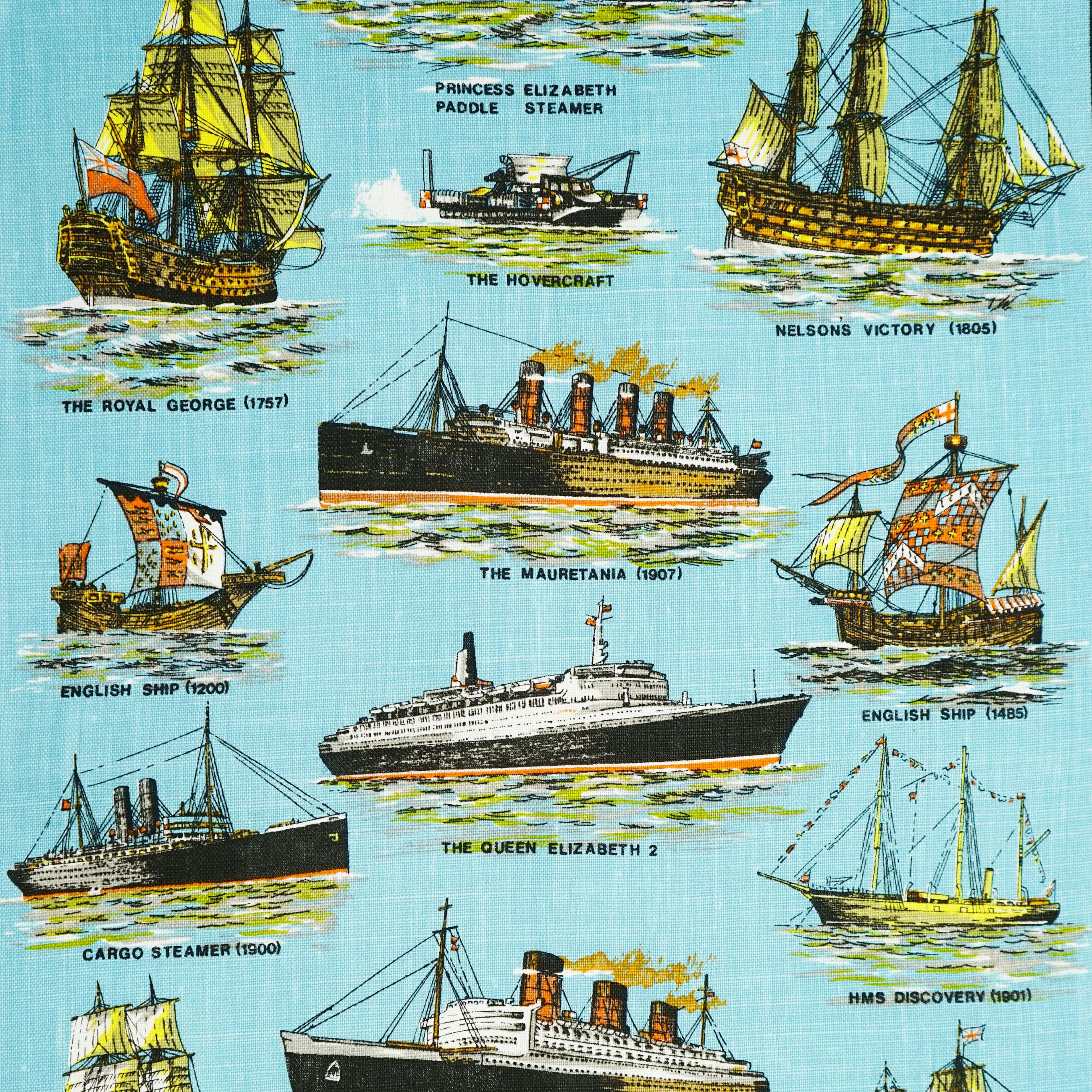 Tea towel Story of Ships 57000660