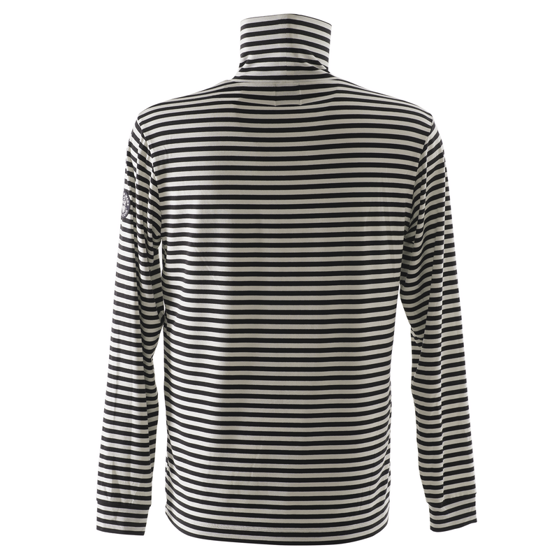 [Official] SINA COVA Striped Turtleneck Long Sleeve T-Shirt Unisex (Unisex) 23250020