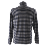 [Official] SINA COVA Striped Turtleneck Long Sleeve T-Shirt Unisex (Unisex) 23250020