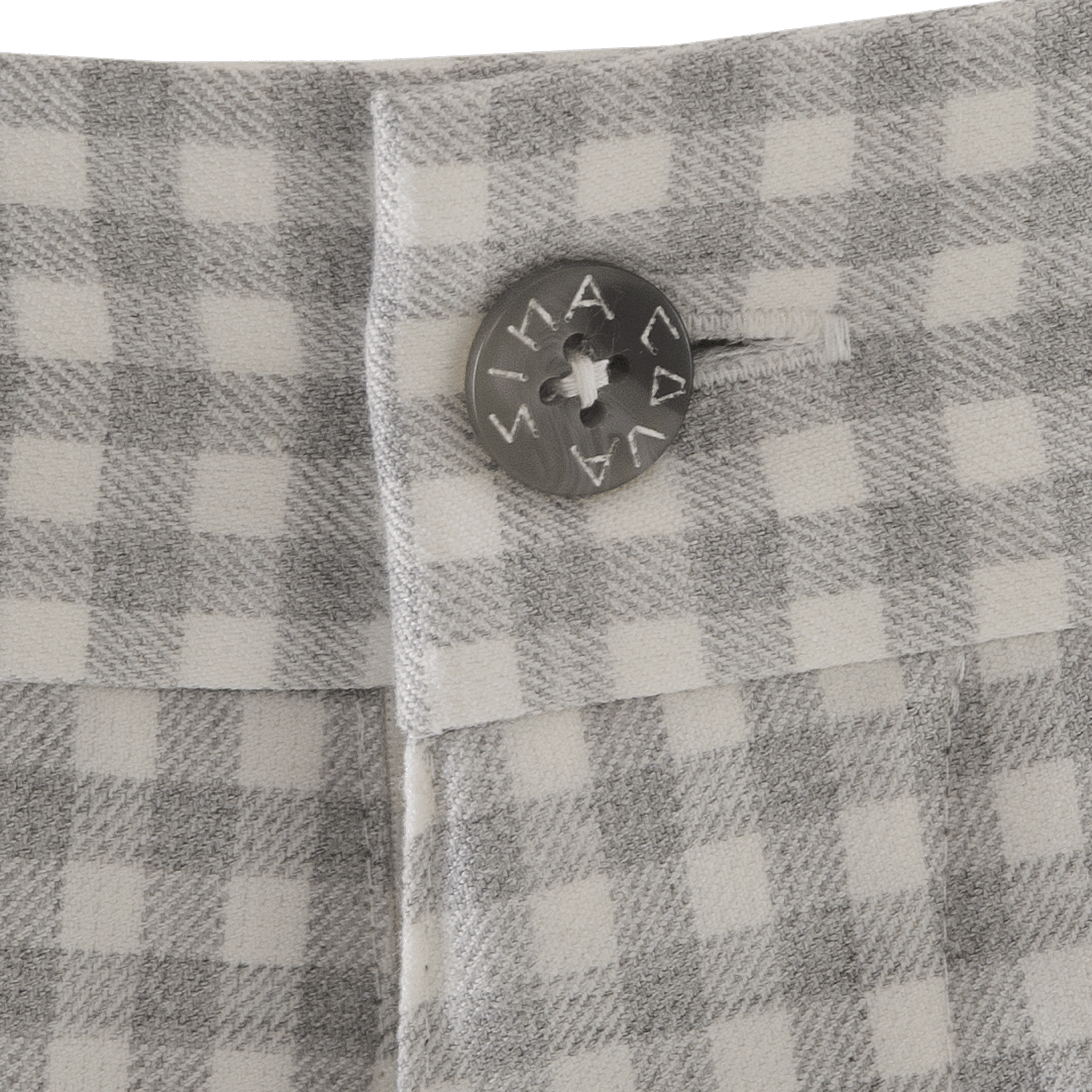 [Official] SINA COVA Gingham Check No-Tuck Pants 23255010