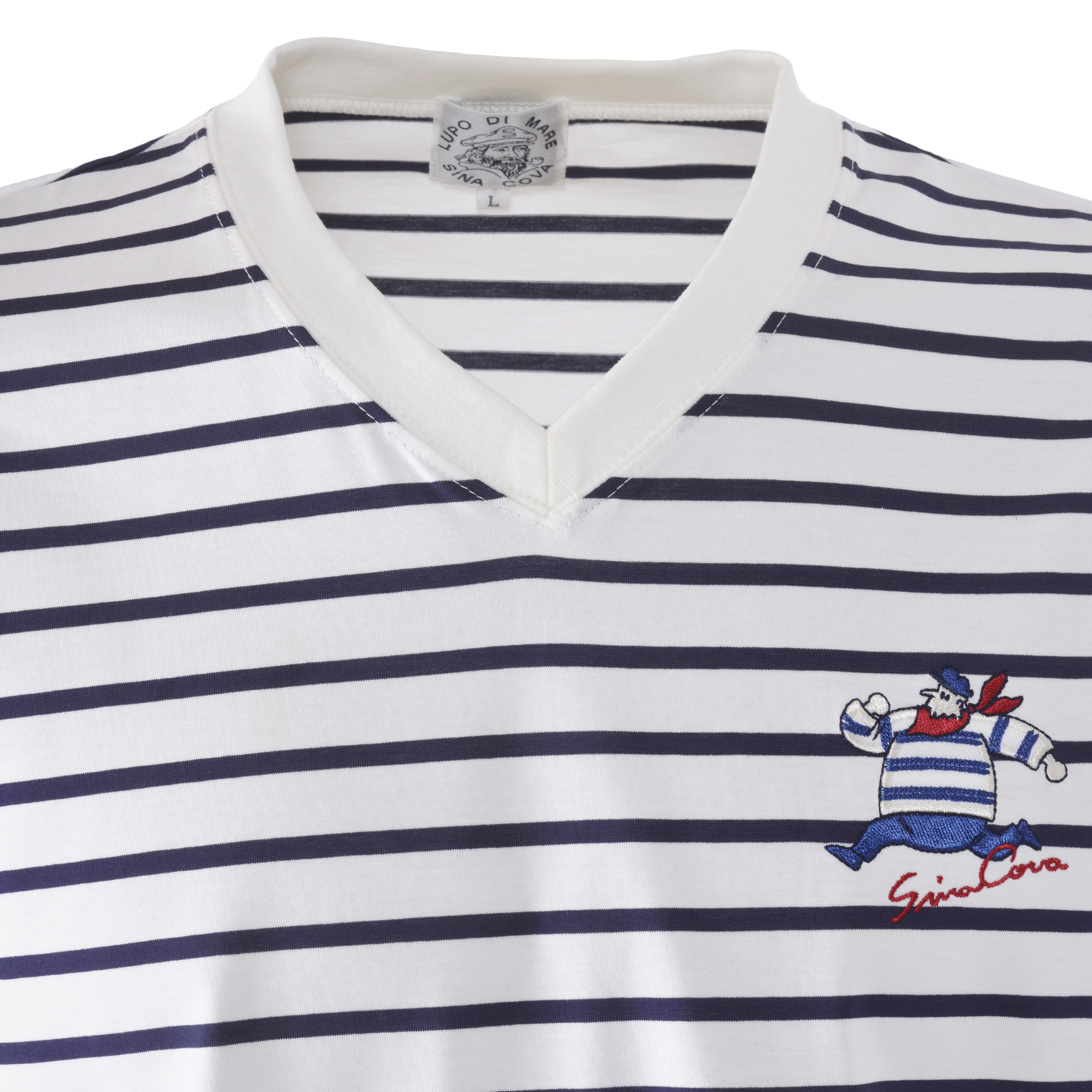[Official] SINA COVA V-neck short-sleeved T-shirt 24120570
