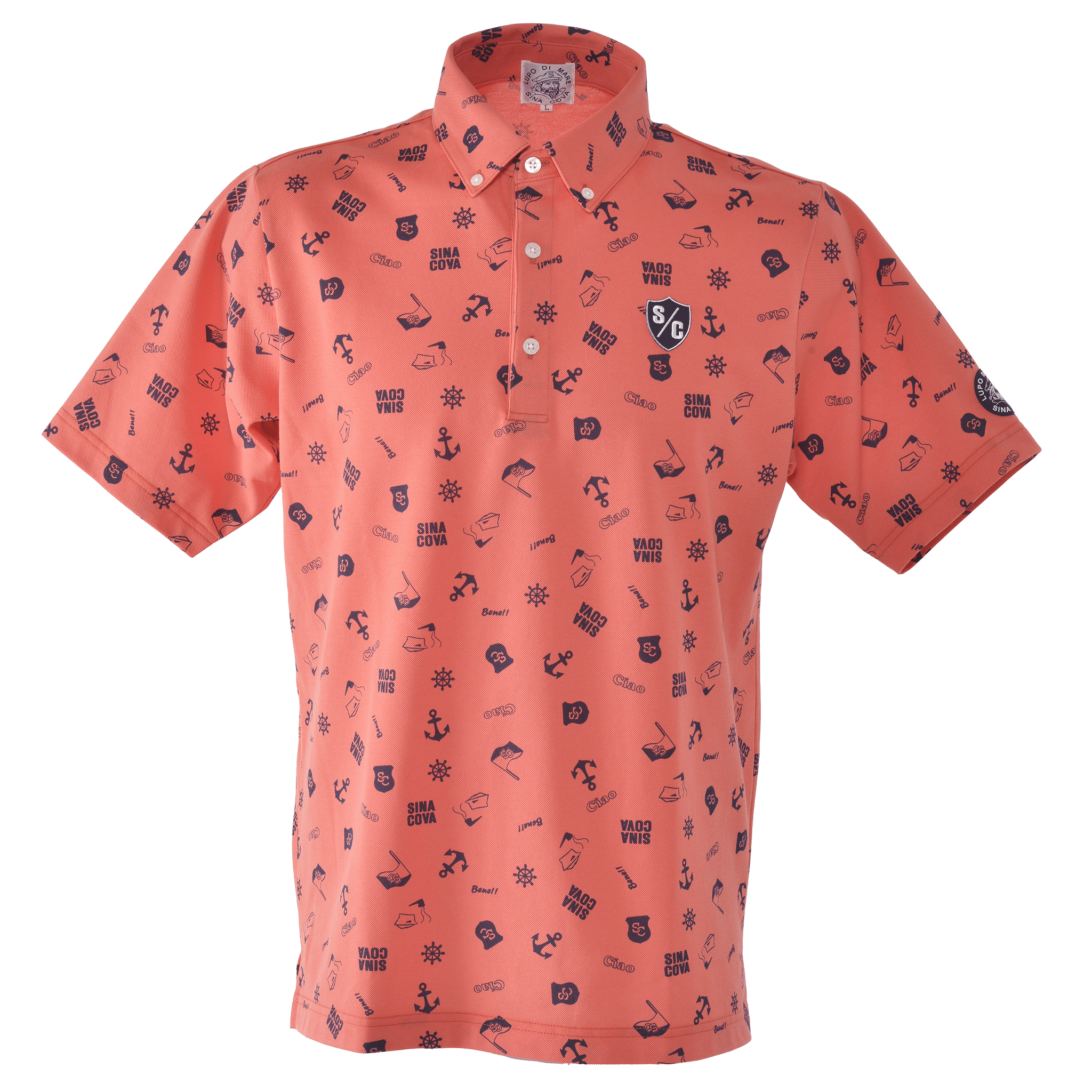 [Official] SINA COVA short sleeve button down polo shirt 24150510