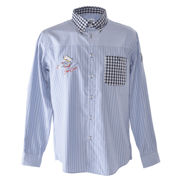 [Official] SINA COVA King Size Long Sleeve Button Down Shirt 24124036