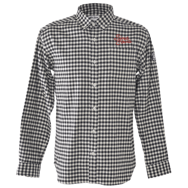 [Official] SINA COVA Checkered Button-Down Shirt 24234020