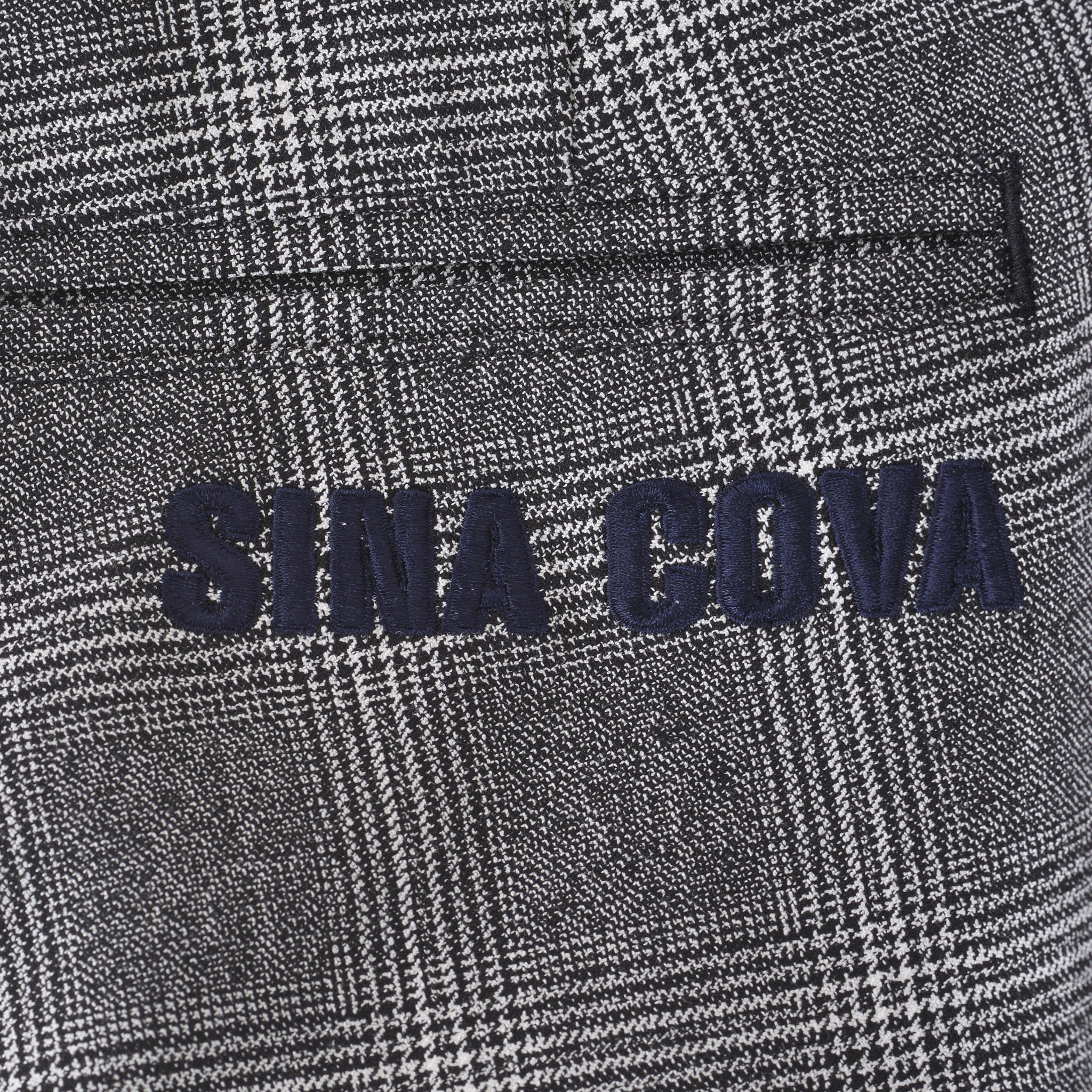 [Official] SINA COVA Check Pattern No-Tuck Pants 24255020