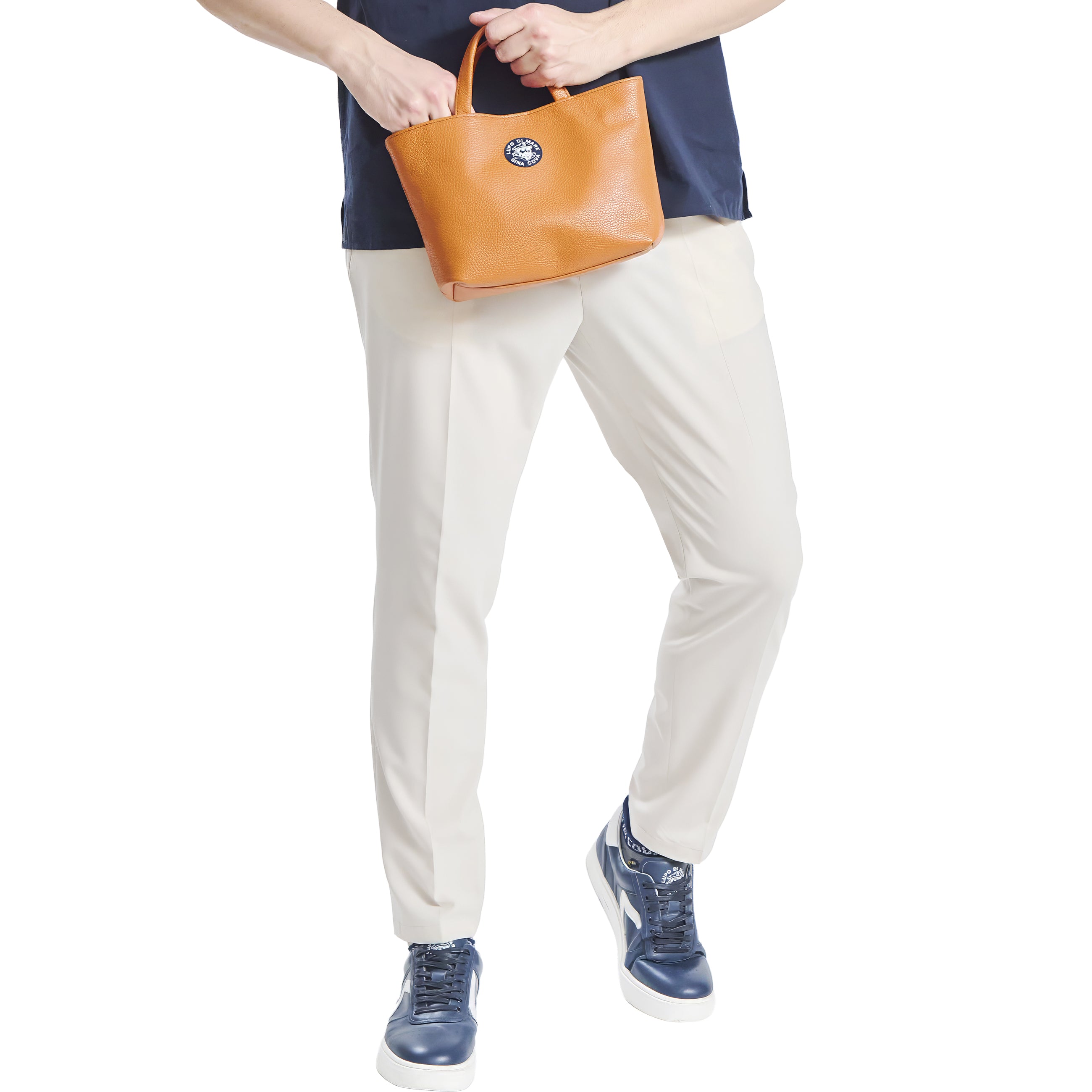 One-tuck pants 26135310