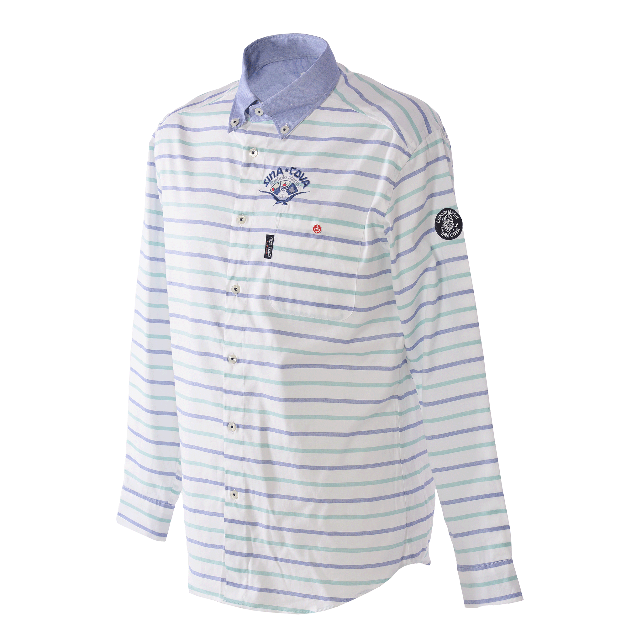 Long-sleeved button-down shirt 26114010