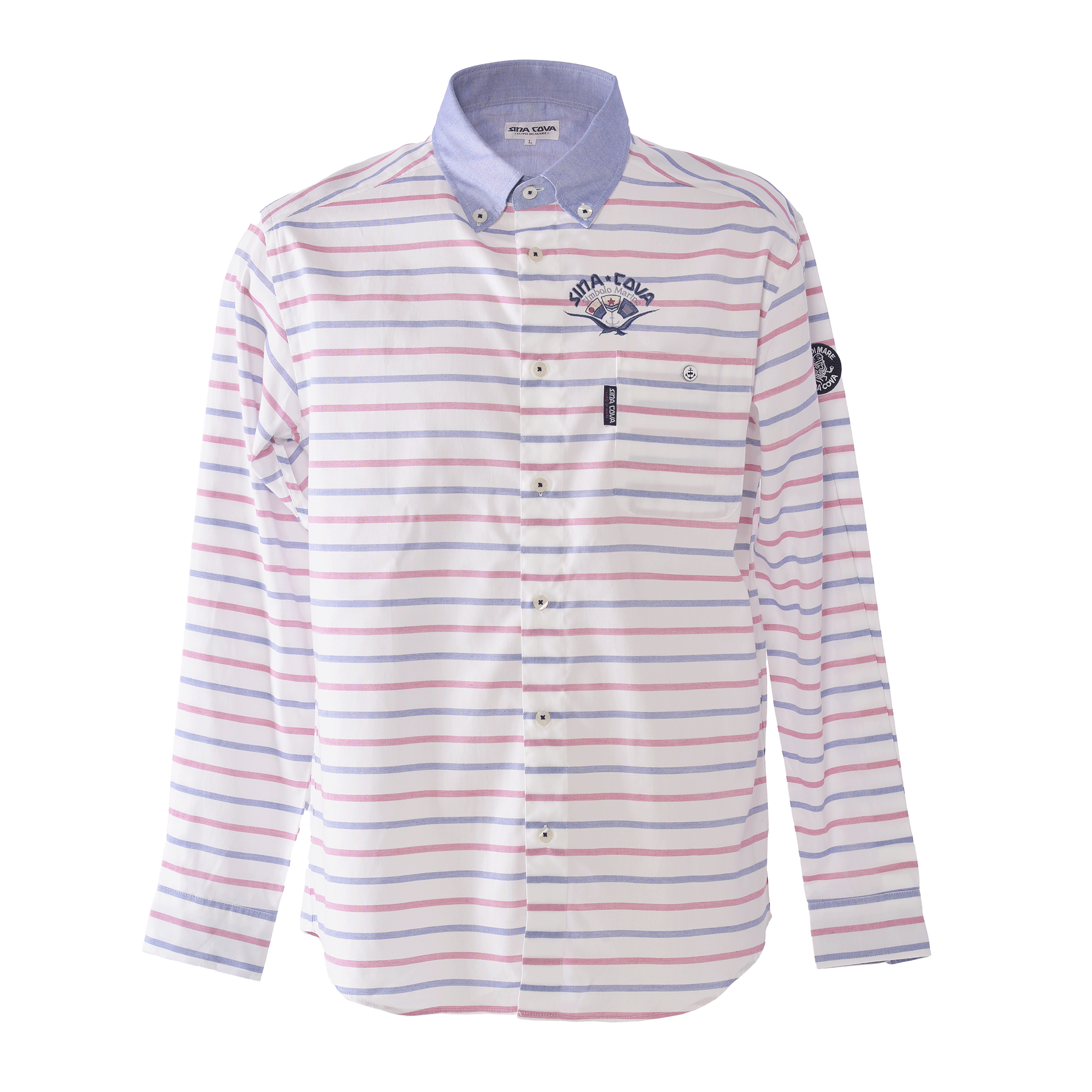 Long-sleeved button-down shirt 26114010