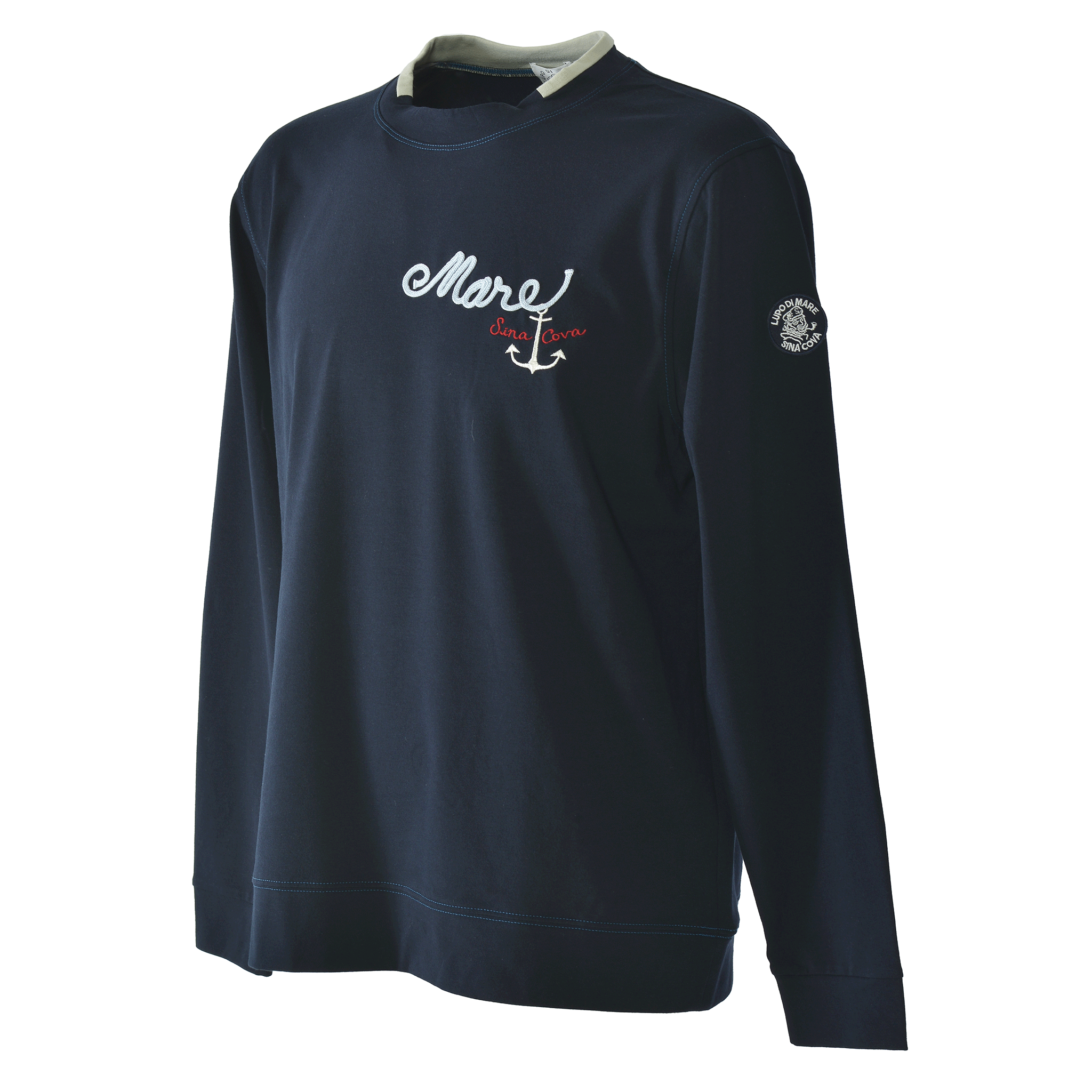 モックネック長袖Tシャツ 26110020